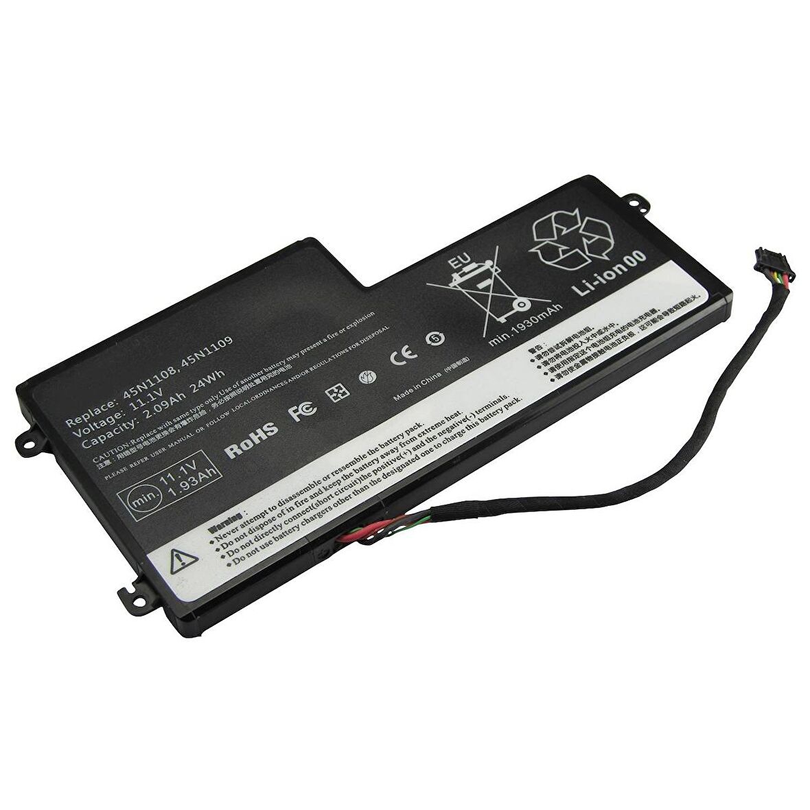 Lenovo ThinkPad 20HN005QTX Notebook Batarya Laptop Pil Dahili