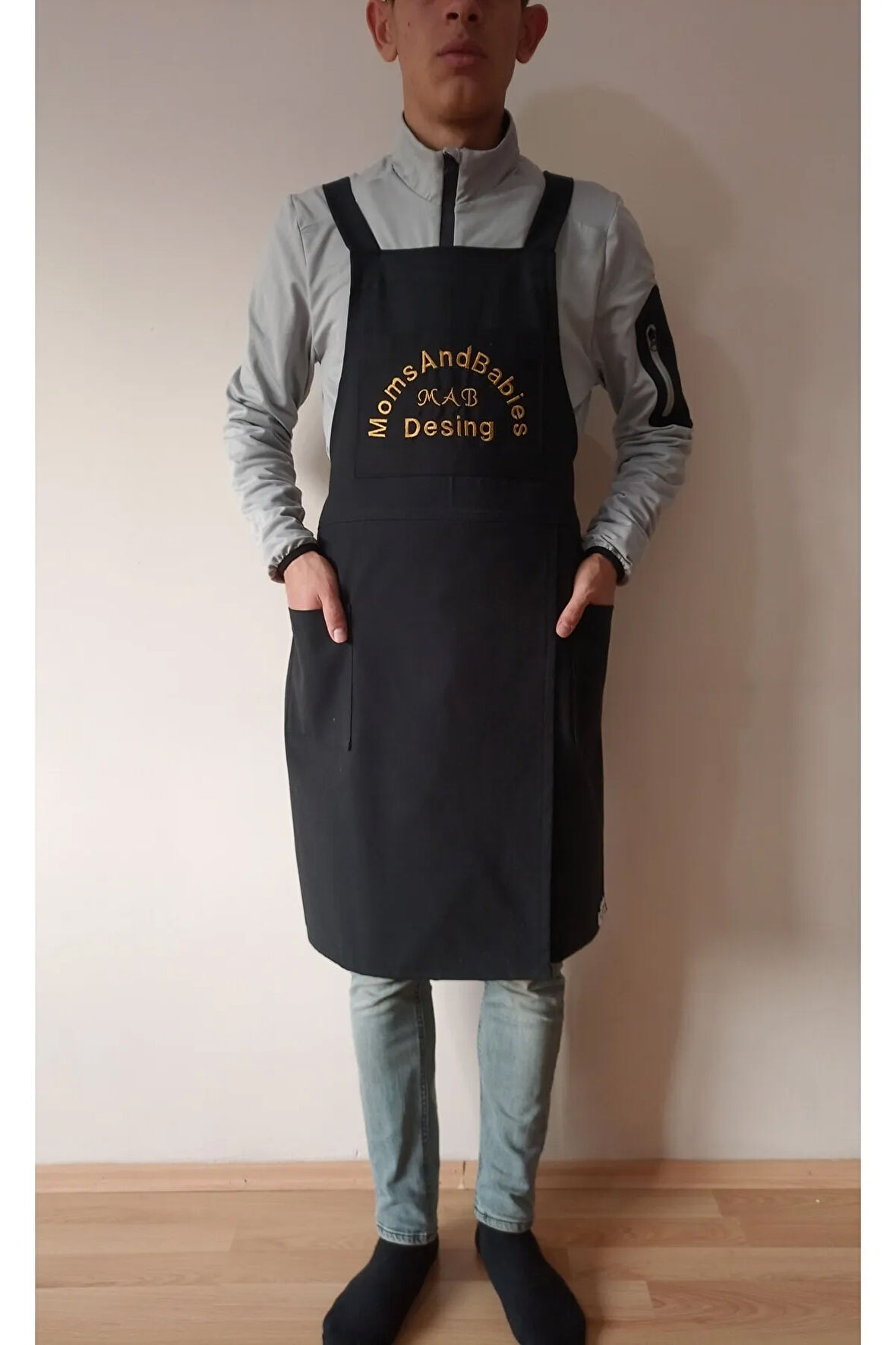Iş Atölye Seramik Barista Kuaför Garson Bahçıvan Önlüğü Özel Tasarım İsme Özel