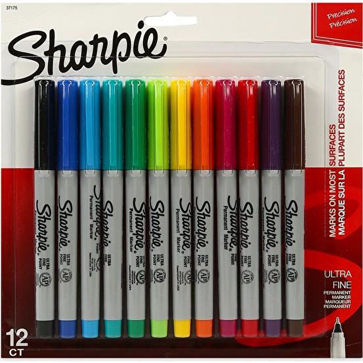 Sharpie Set Permanent Ultra Fine Uç 12 Li 941891