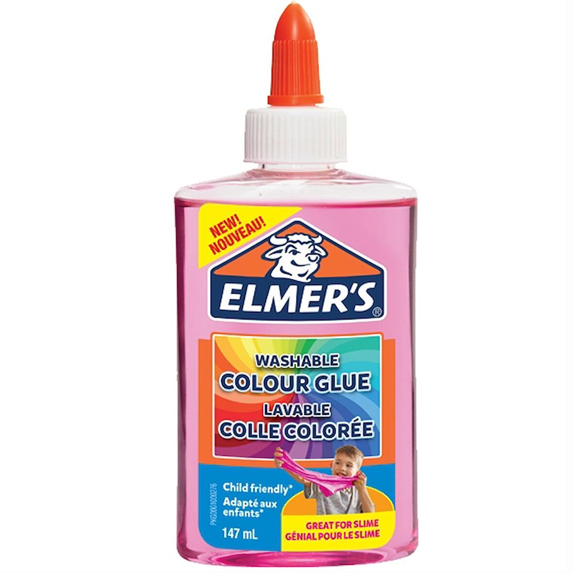 Elmers Şeffaf Renkli Yapıştırıcı Pembe 147 Ml 2109496