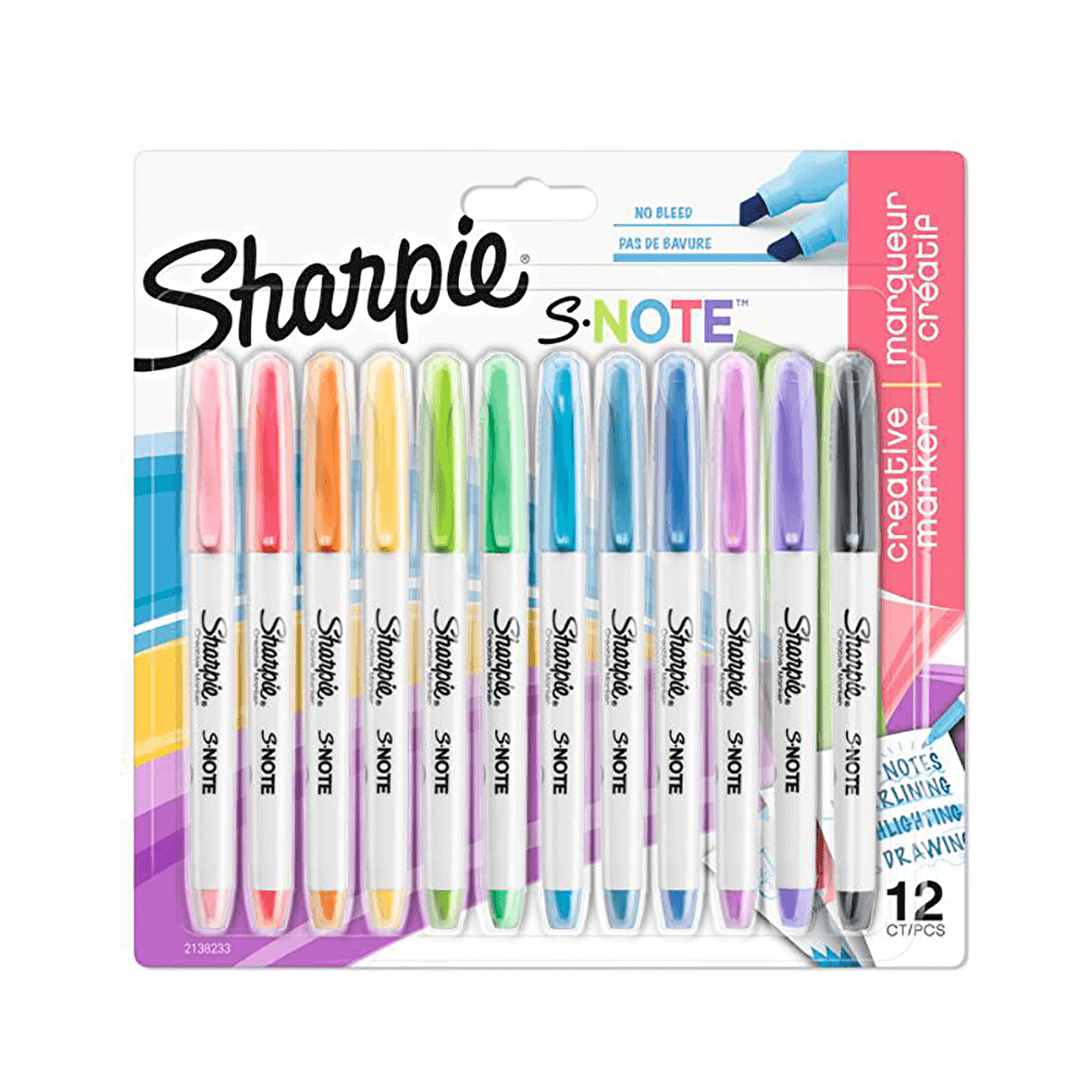 Sharpie Snote Kreatif Blisterli 12'li Markör 2138233