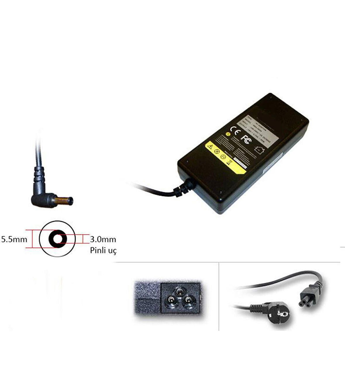 Samsung P10 Adaptör Laptop Şarj Aleti 90W
