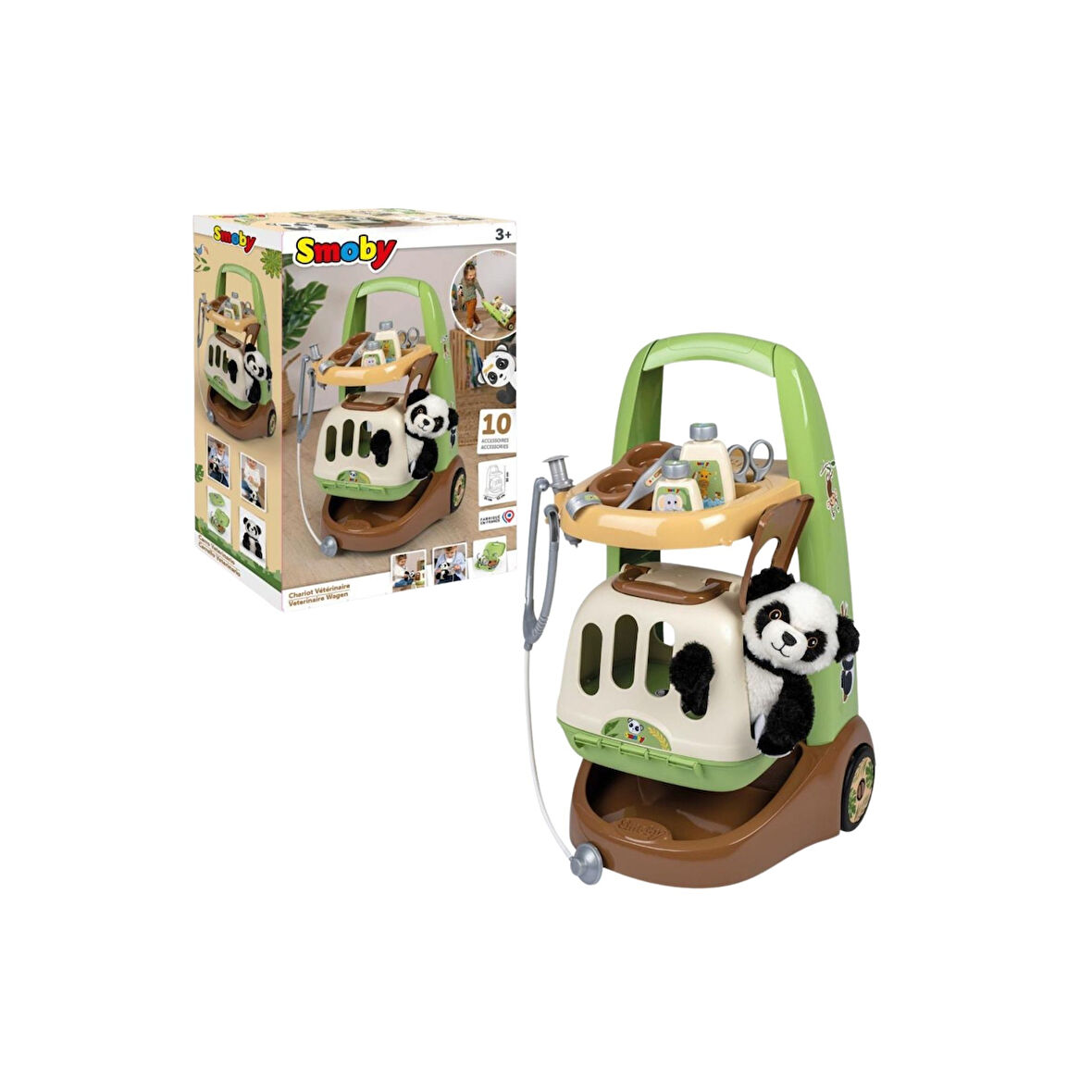 Smoby Veteriner İlk Yardım Araba Oyun Seti