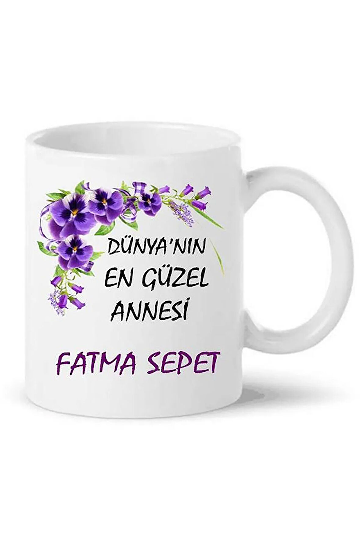 Anneler Günü Dünyanın En Güzel Annesi Kupa Kişiye Özel