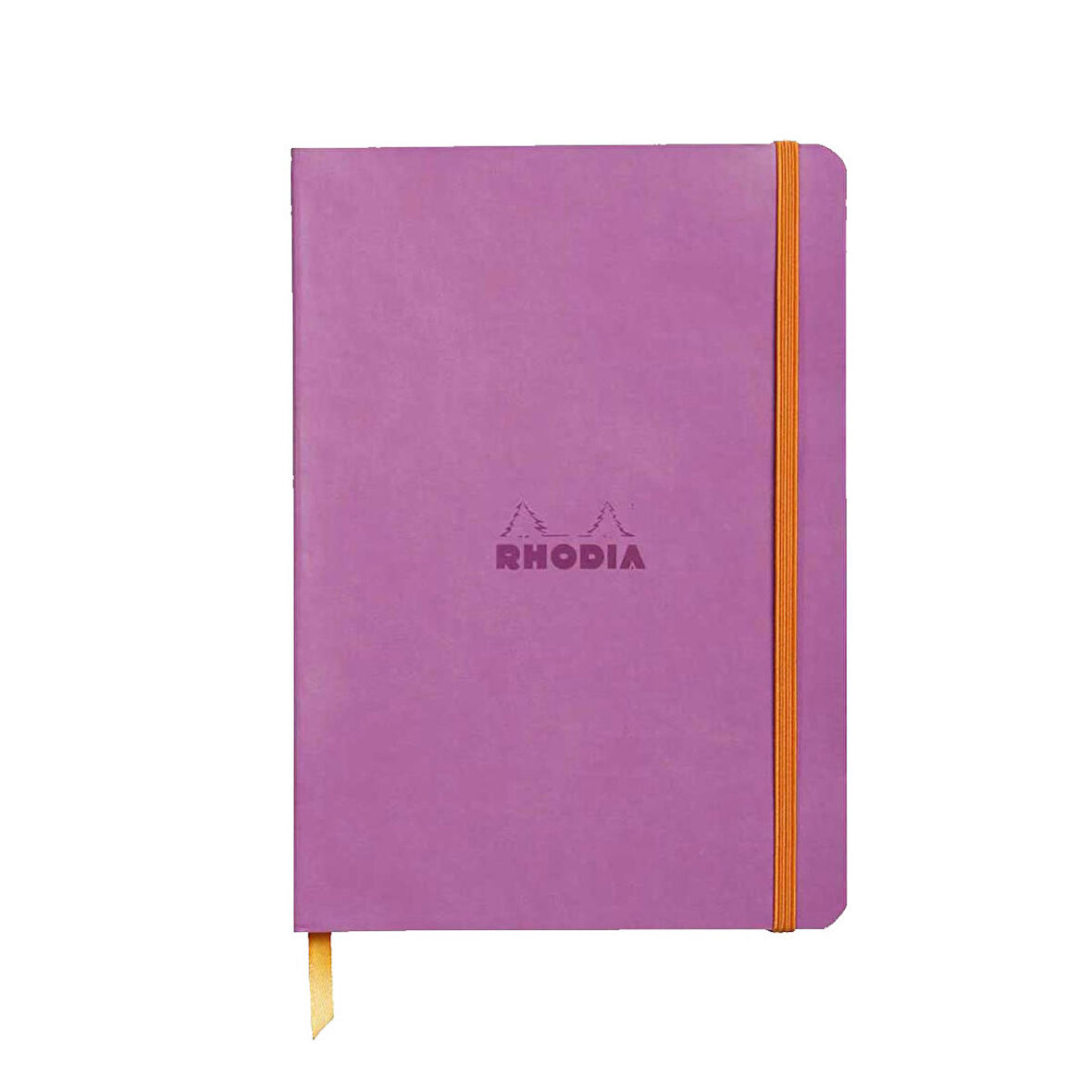 Rhodia Softcover Deri Kapak A5 Çizgili Defter Lila 4111