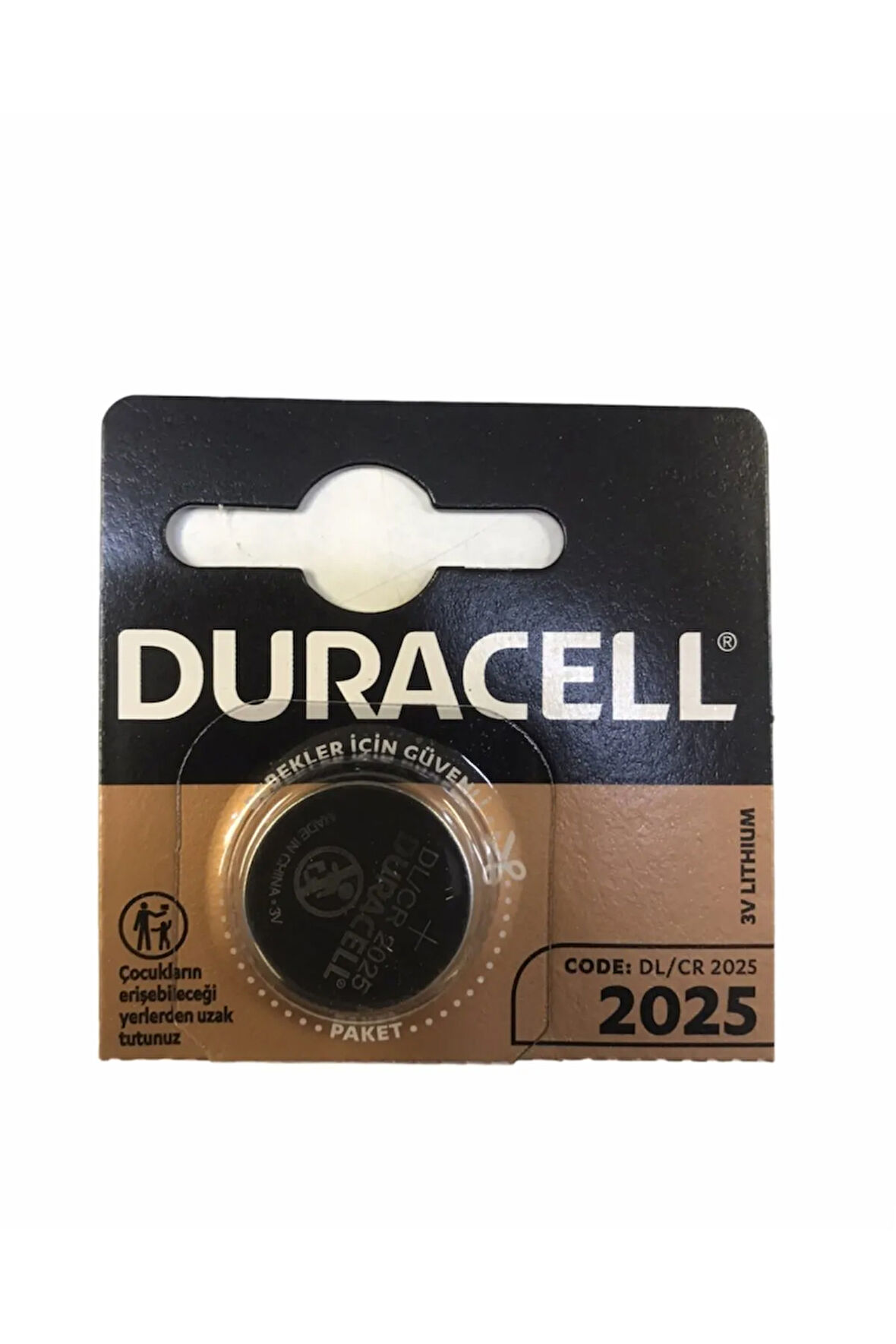 Cr2025/dl2025 3v Düğme Pil 1adet