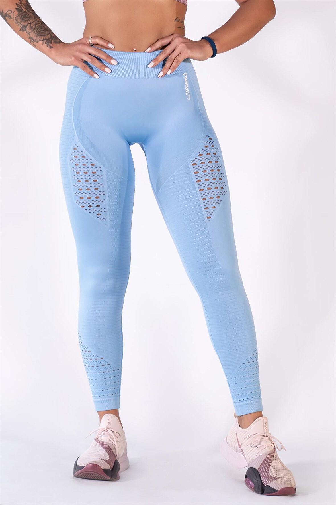 Gymwolves Dikişsiz Spor Tayt | Seamles Leggings | Motive Serisi