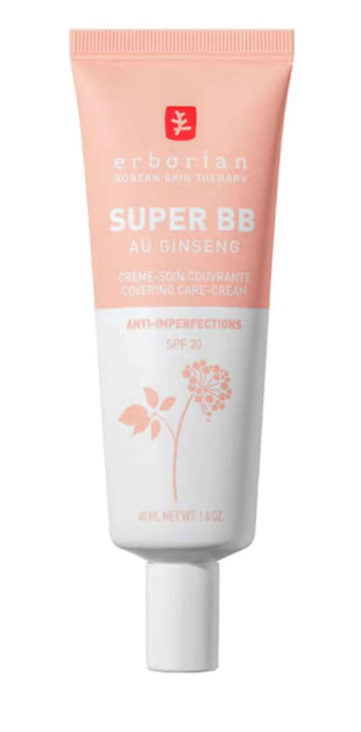 Erborian Super BB With Ginseng Nude - BB Krem 40 ml 