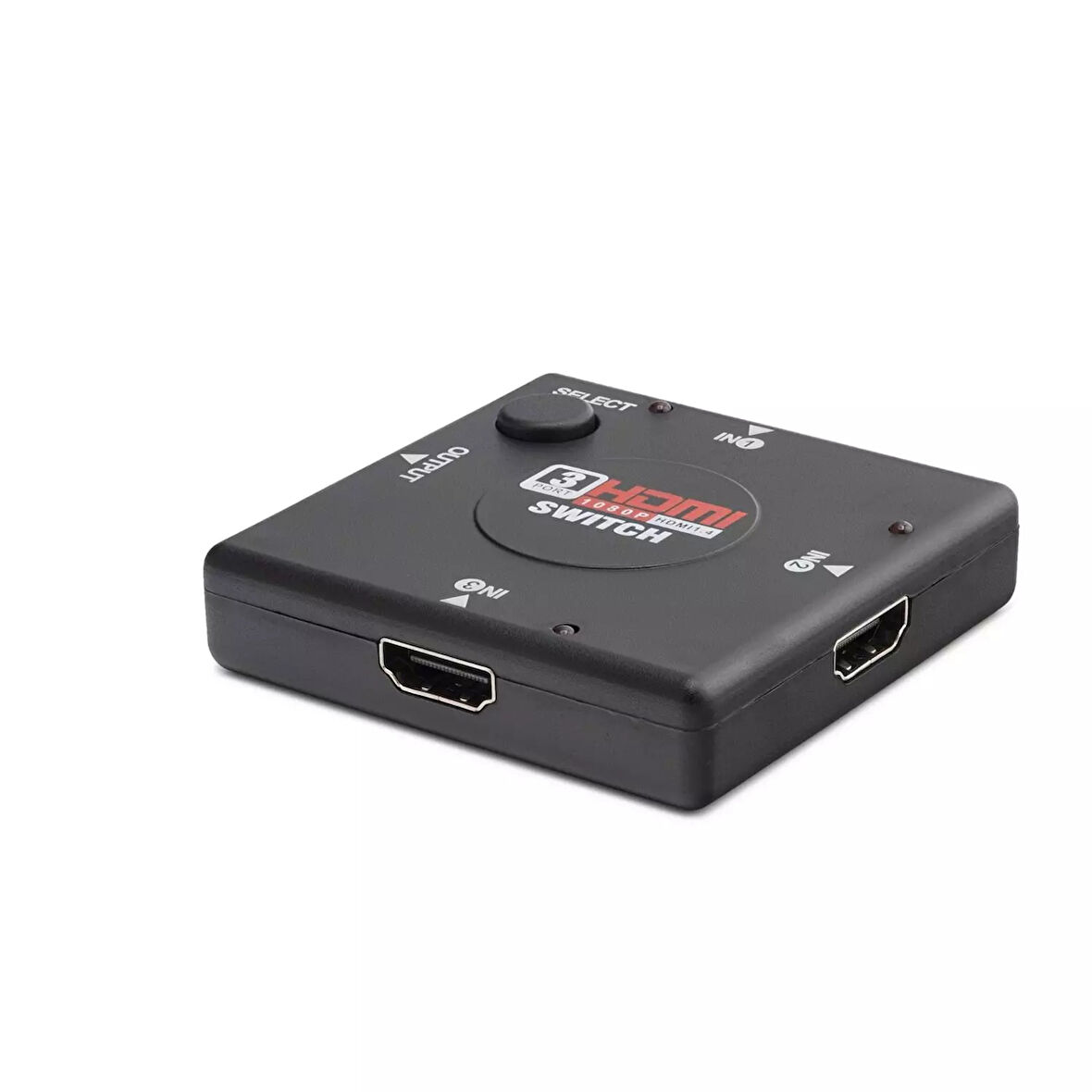 Bilgisayar Ağı için 3 Giriş 1 Çıkış 1080p 3 Port HDMI Switch 