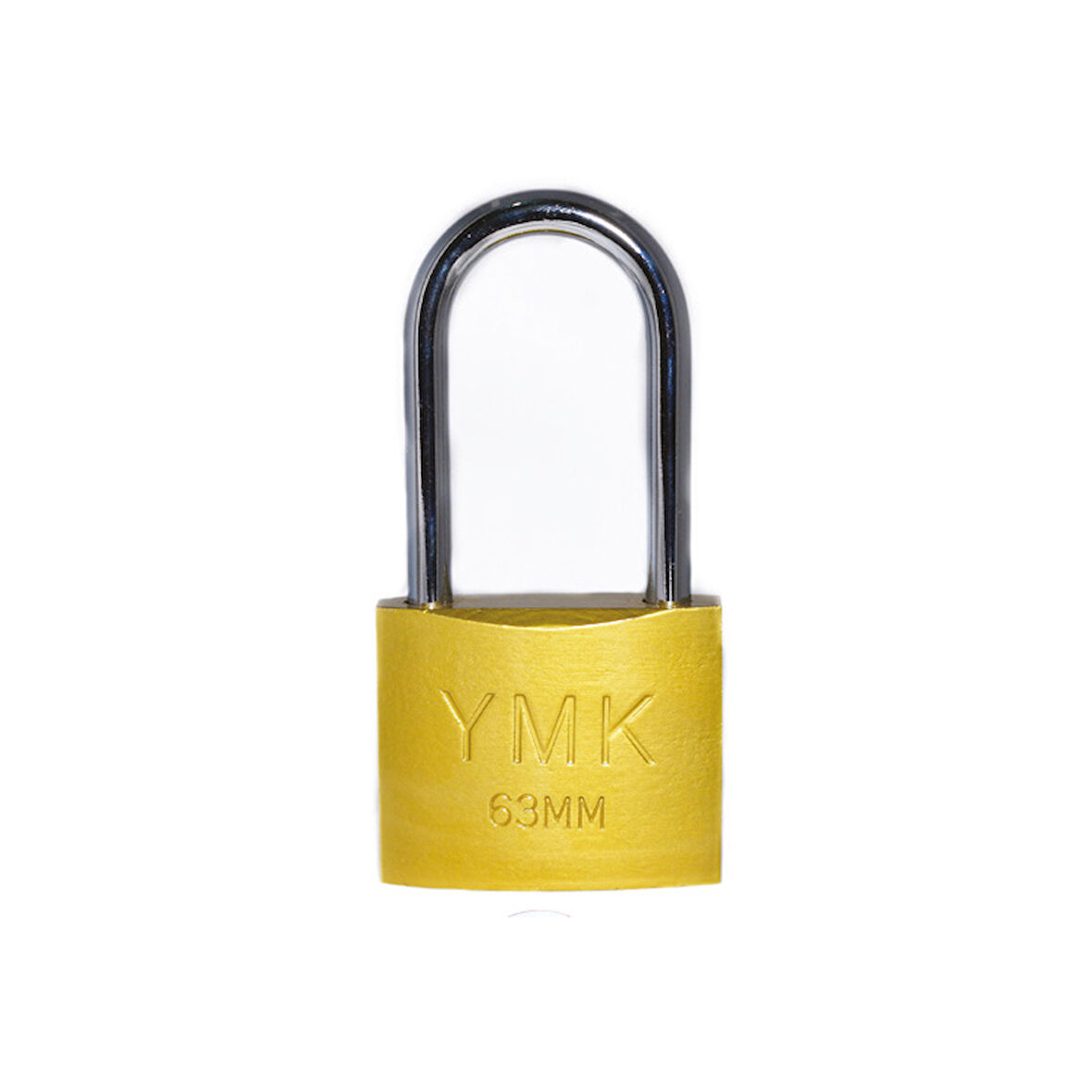 Büro İşyeri Ev Bahçe Kapı Kepenk için 50MM Sarı Boyalı Uzun Kanca Asma Kilit