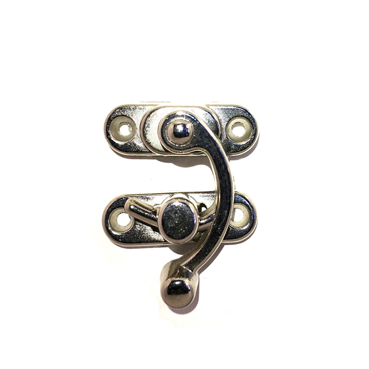 Hobi El İşçiliği için 100ADET 28x33MM Midi Nikel Yay Gözü Kutu Sandık Tavla Klipsi Seti