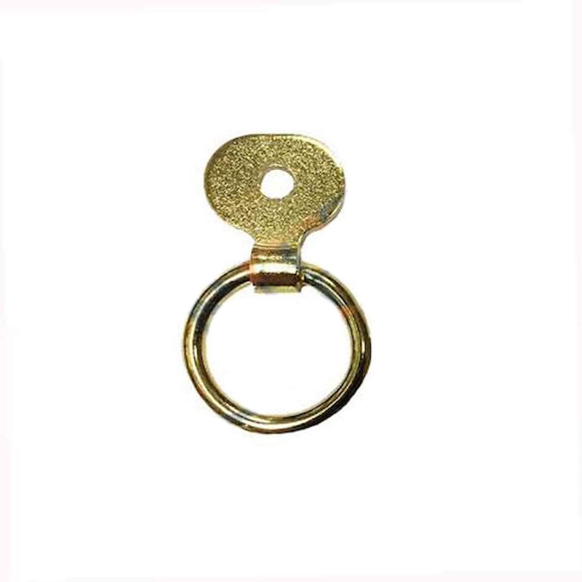 Hobi Mobilya Tasarımı için 100ADET 15x28MM Mini Sarı Tablo Çerçeve Askı Halkası Seti