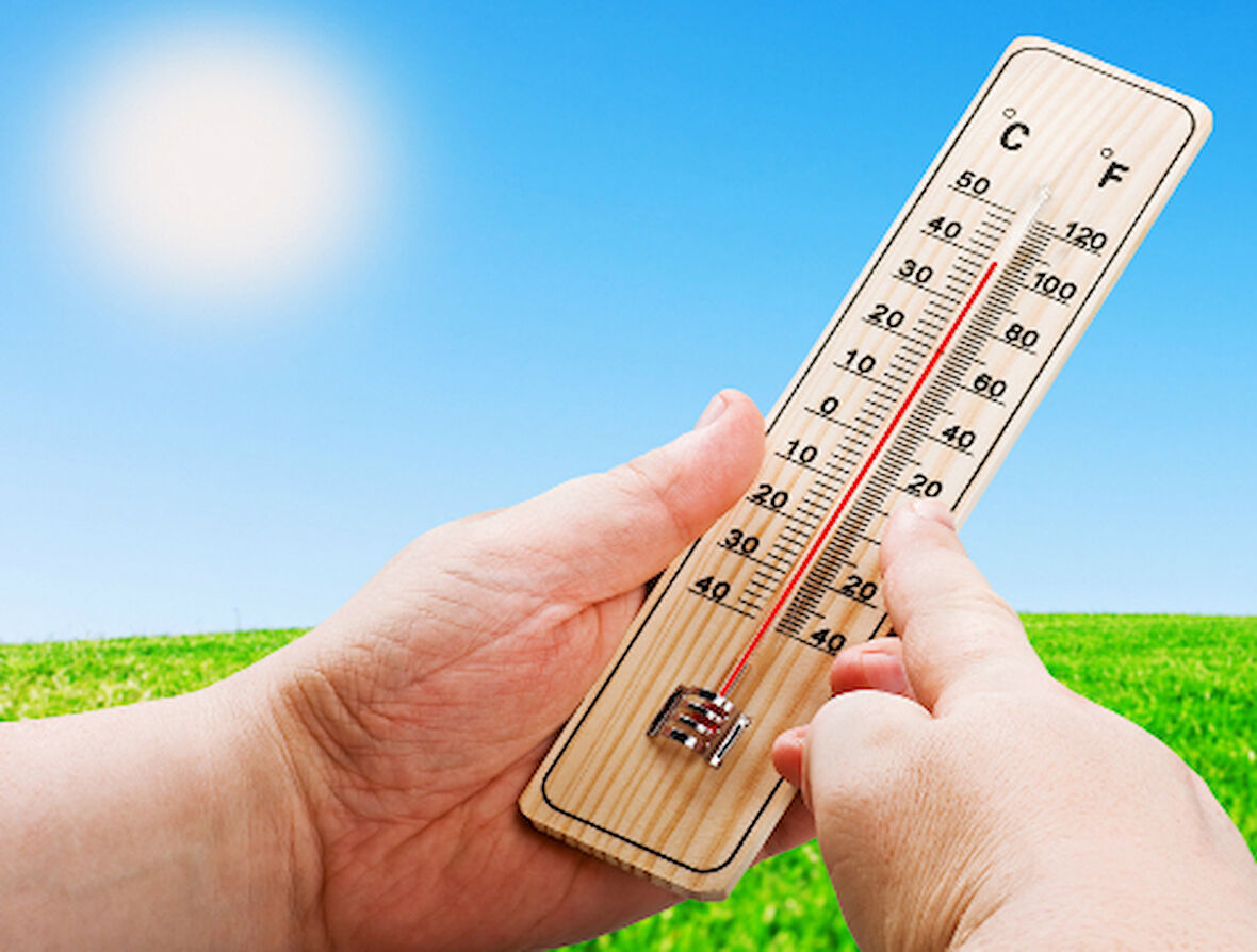 Büro Ev Konforu için Ortam Isısı Ölçer Ahşap Termometre