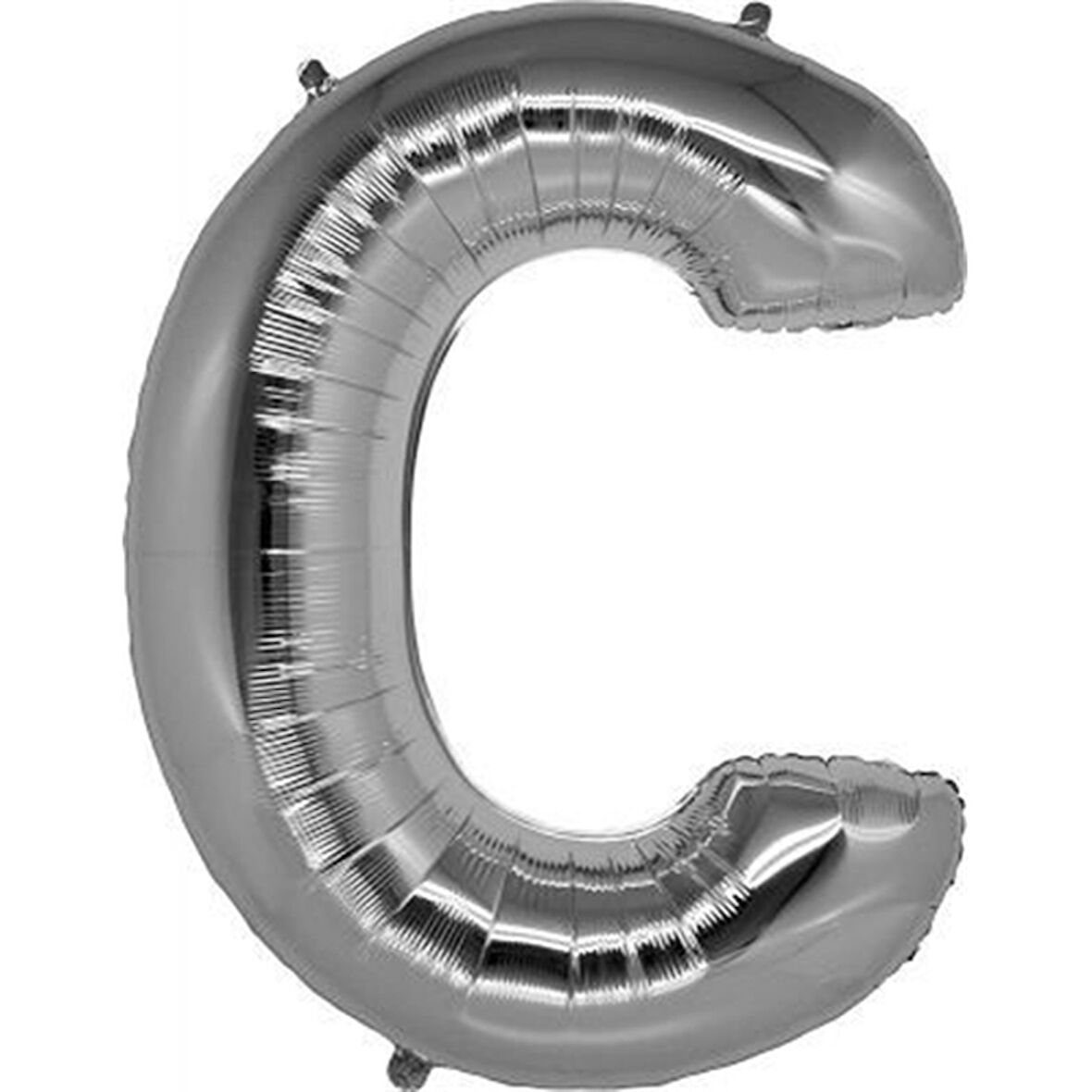 Büro Ev Partisi için 100CM C Harf Silver Folyo Balon