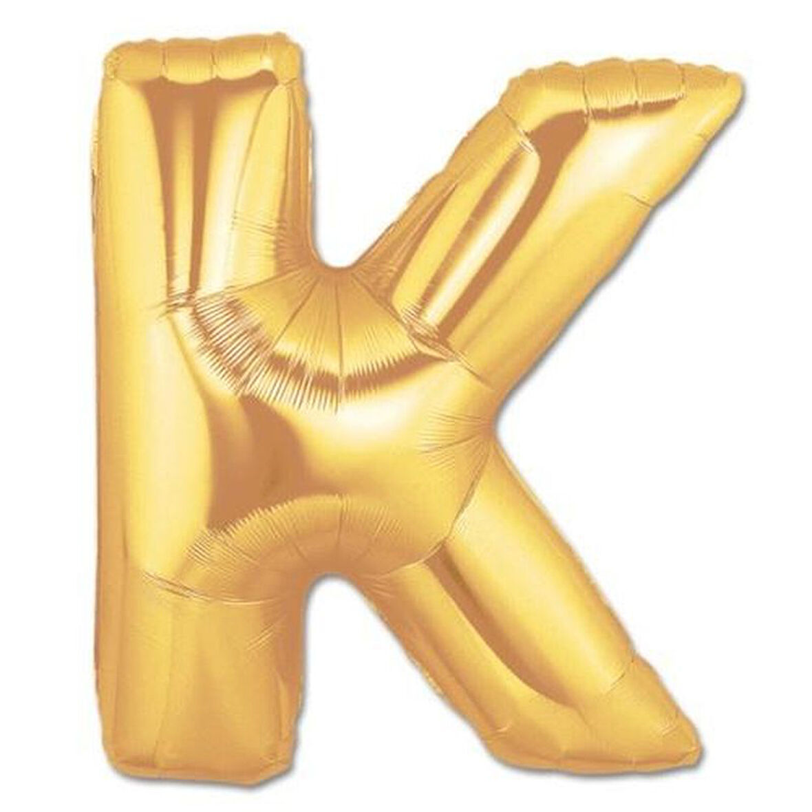 Büro Ev Partisi için 100CM K Harf Golden Folyo Balon