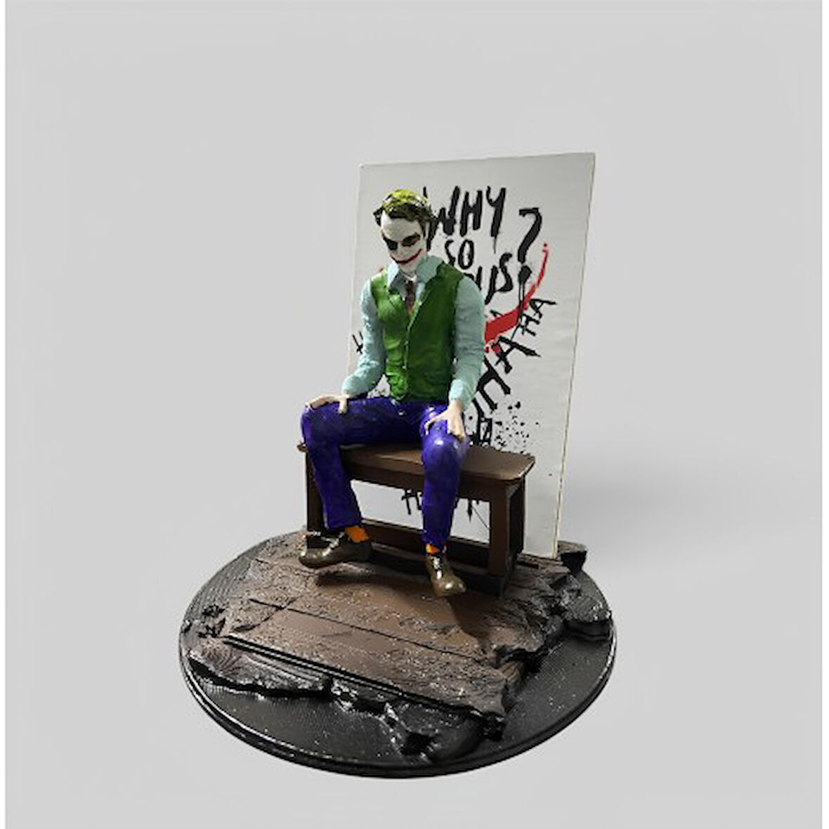 Büro Ev Ofis Dekoru için Polyester Joker Figürü