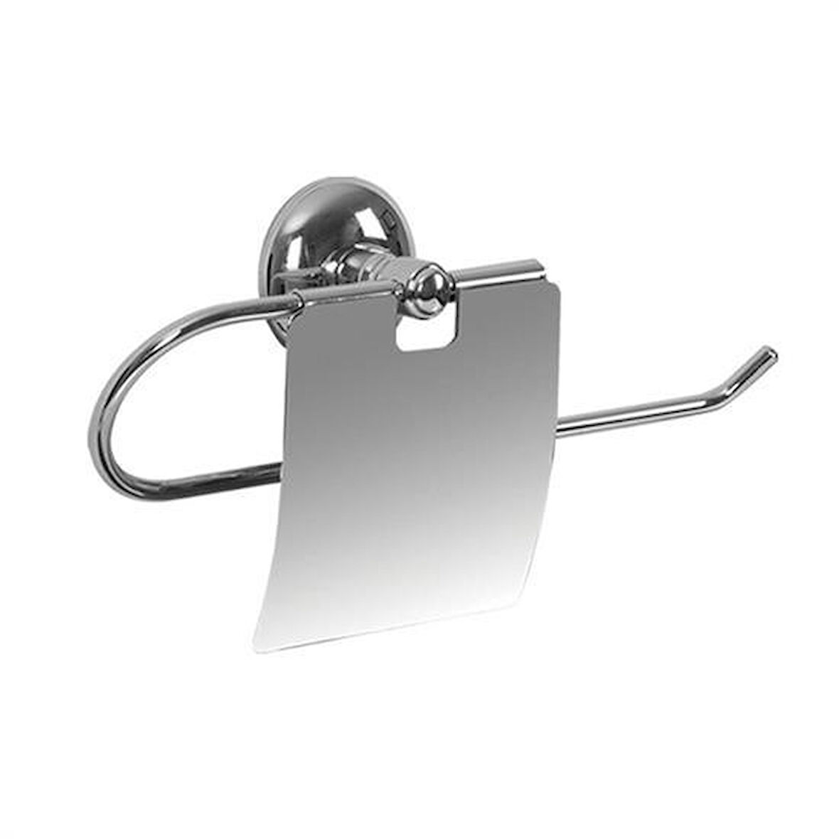 Büro Ev Ofis Mutfağı için Metal Kapaklı Havluluk Rulo Kağıt Havlu Tutacağı