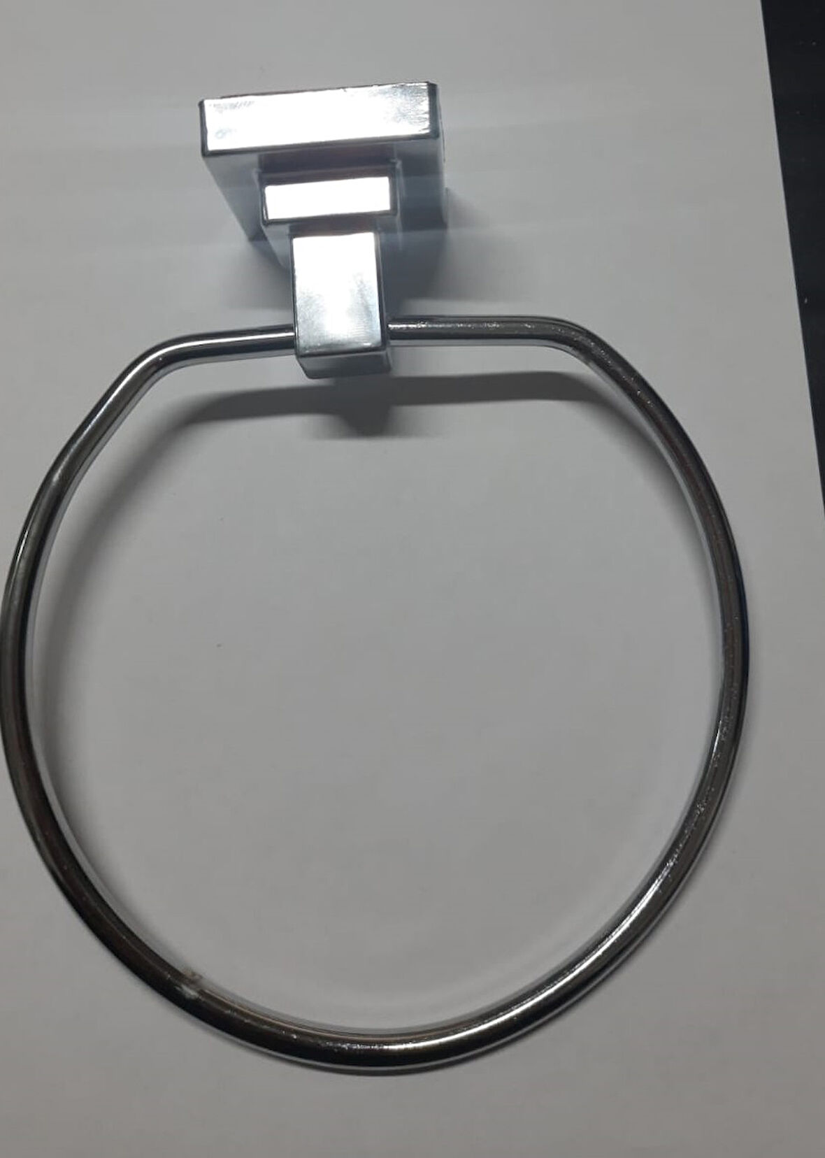 Büro Ev Ofis Yazlık için Yapışkanlı Metal Yuvarlak Havluluk Askısı