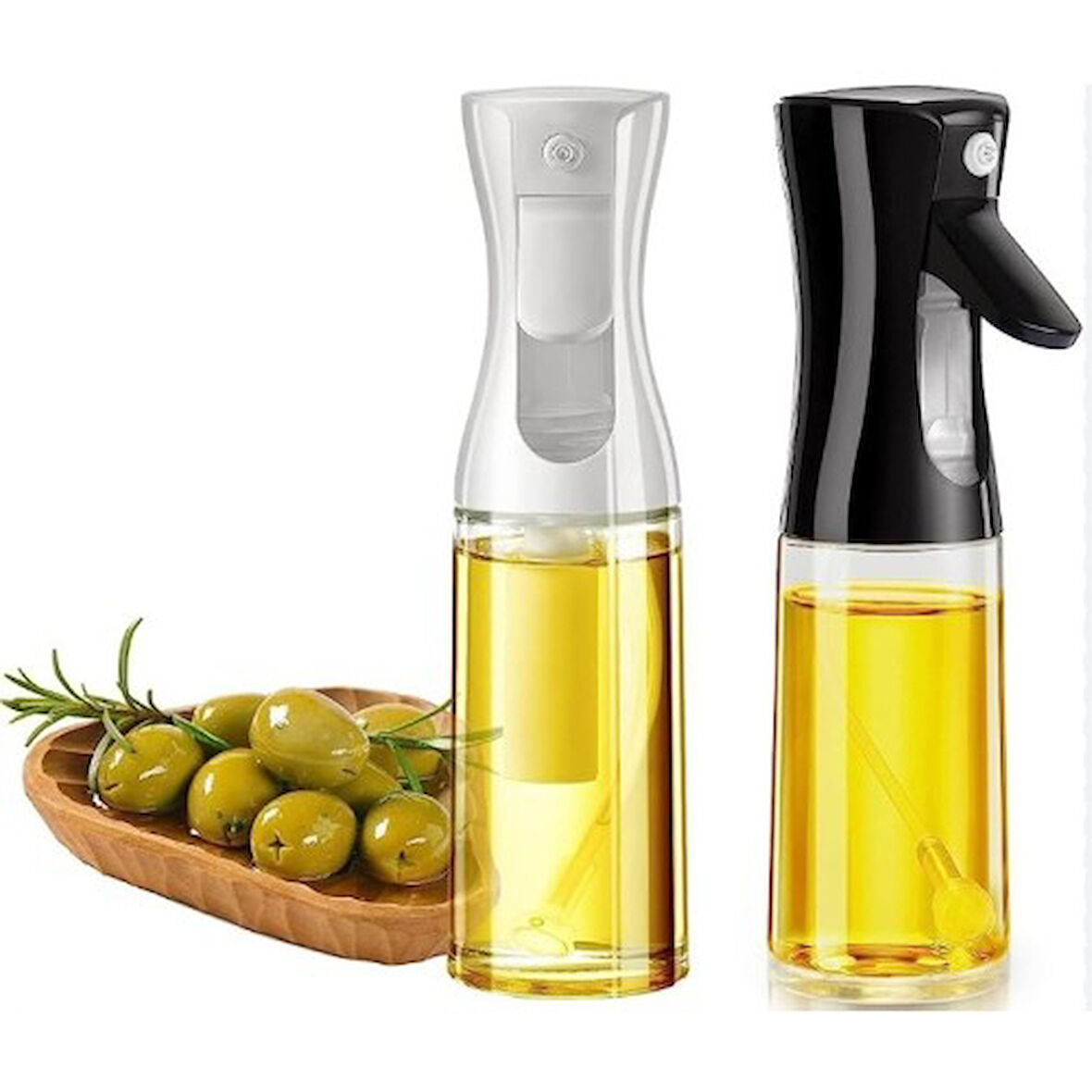 Büro Ev Ofis için 200ML Sıvı Dolabilen Spreyli Dekoratif Boş Cam Şişe