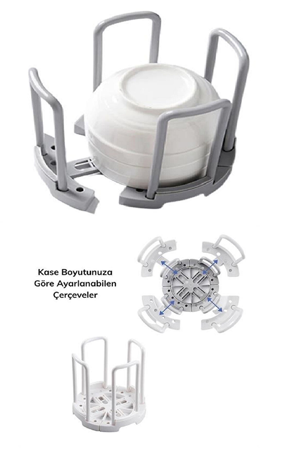 Büro Ev Ofis Mutfağı için Tabak Bardak Kase Standı Bulaşık Kurutma Düzenleyici