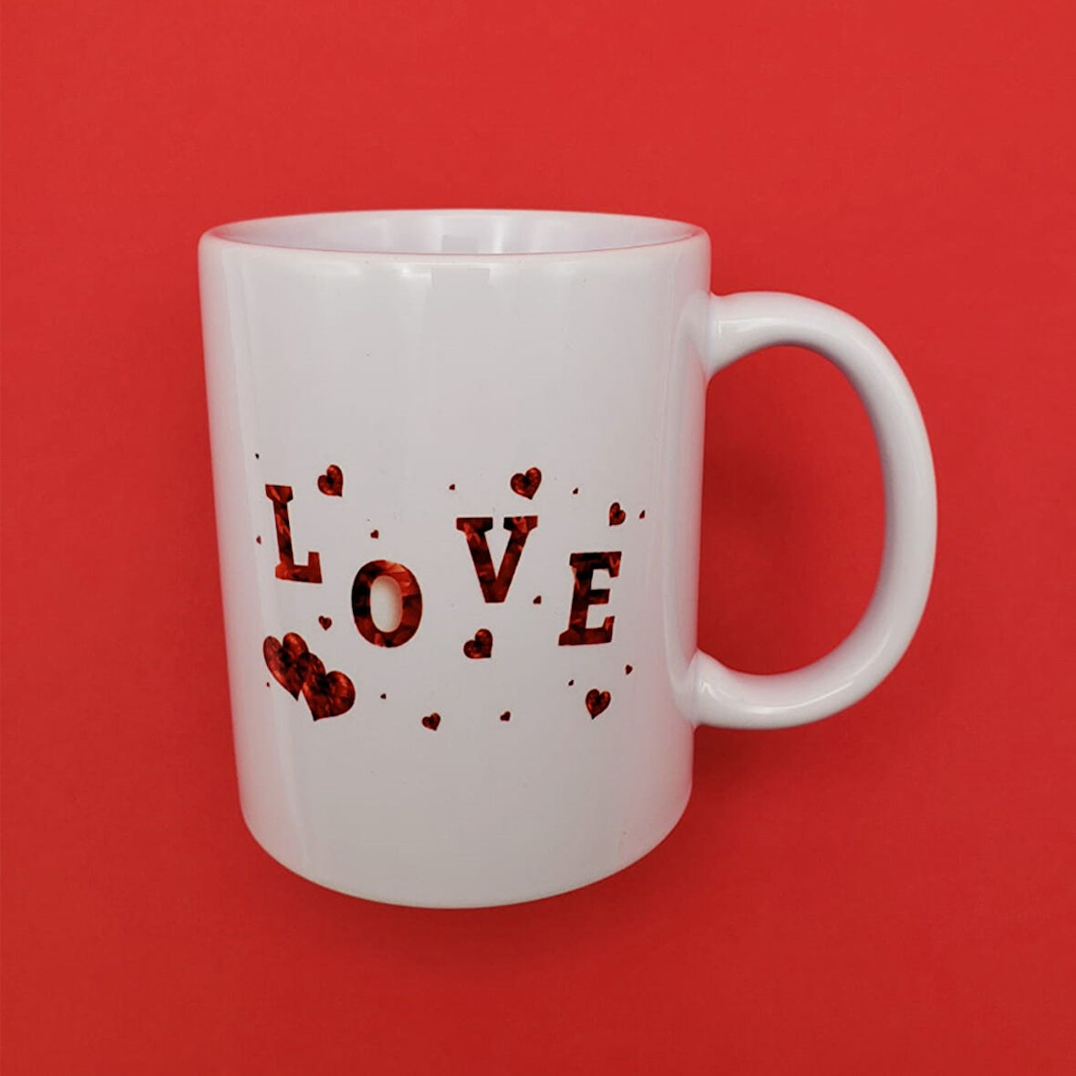 Büro Ev Ofis Hediyesi için Love Dizayn Kupa Bardak