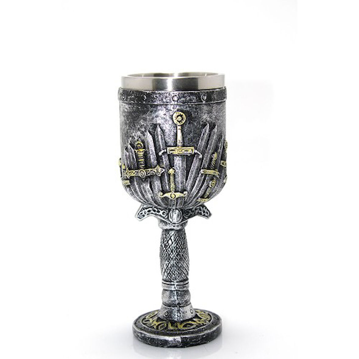 Büro Ev Ofis İçecek Keyfi için Paslanmaz Çelik Bardak Model Kadeh