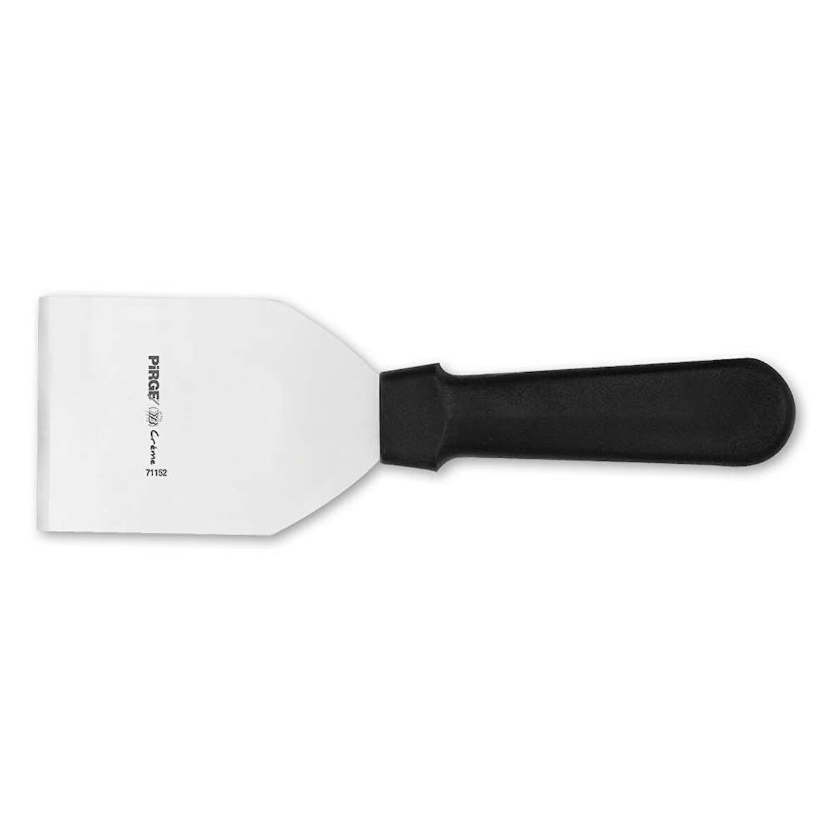 Büro Ev Ofis Mutfağı için 11,5CM Paslanmaz Çelik Plastik Saplı Gıda Spatulası
