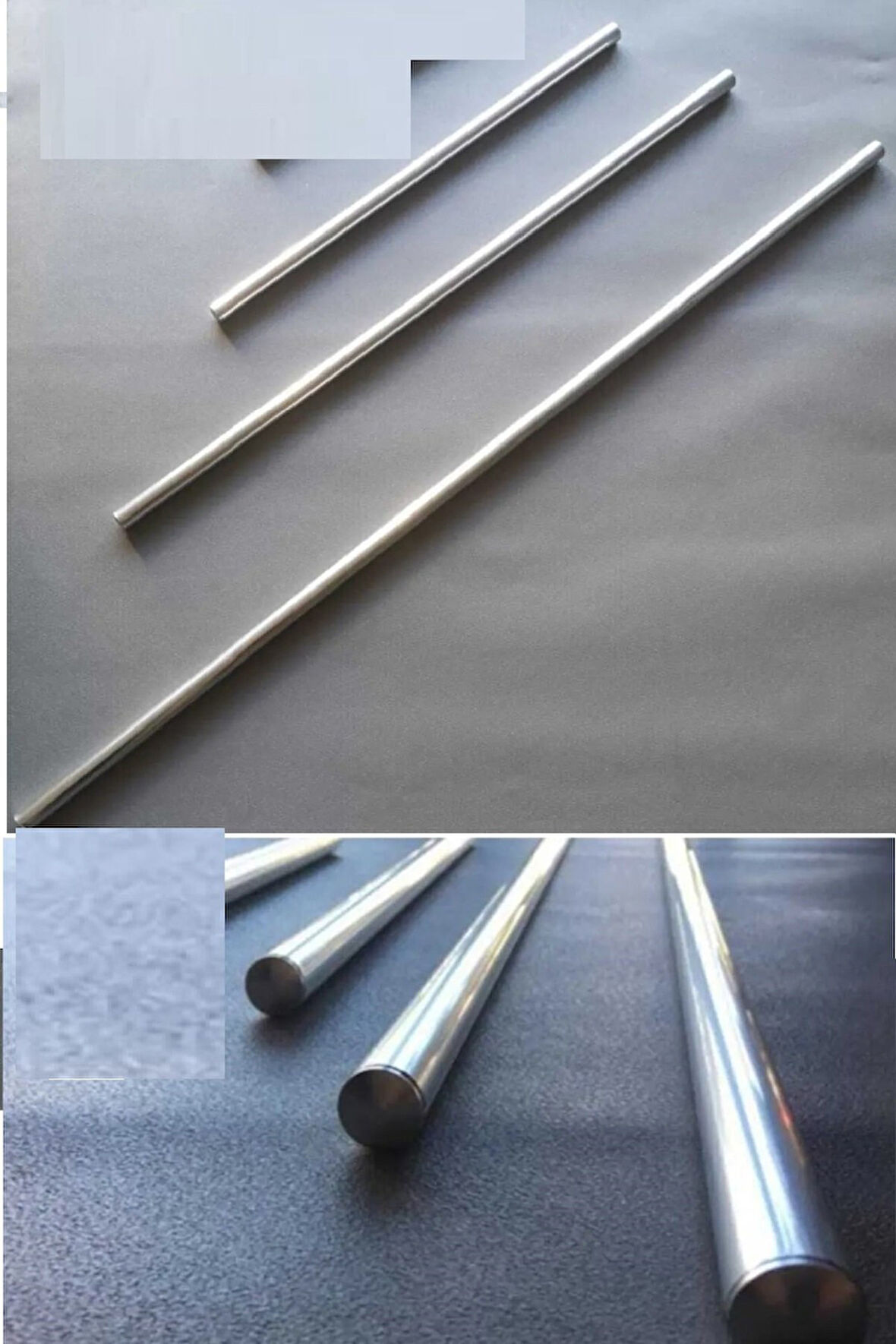 Büro Ev Ofis Mutfağı için 3BOY Alüminyum Paslanmaz Oklava Hamur Yufka Açma Oklavası Seti