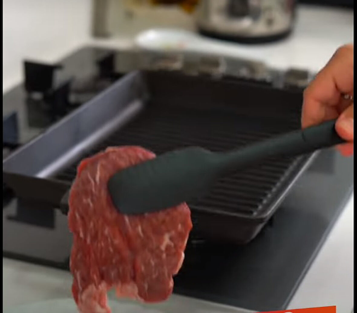 Büro Ev Ofis Mutfağı için Plastik Yanmaz Yapışmaz Mutfak Servis Izgara Maşası