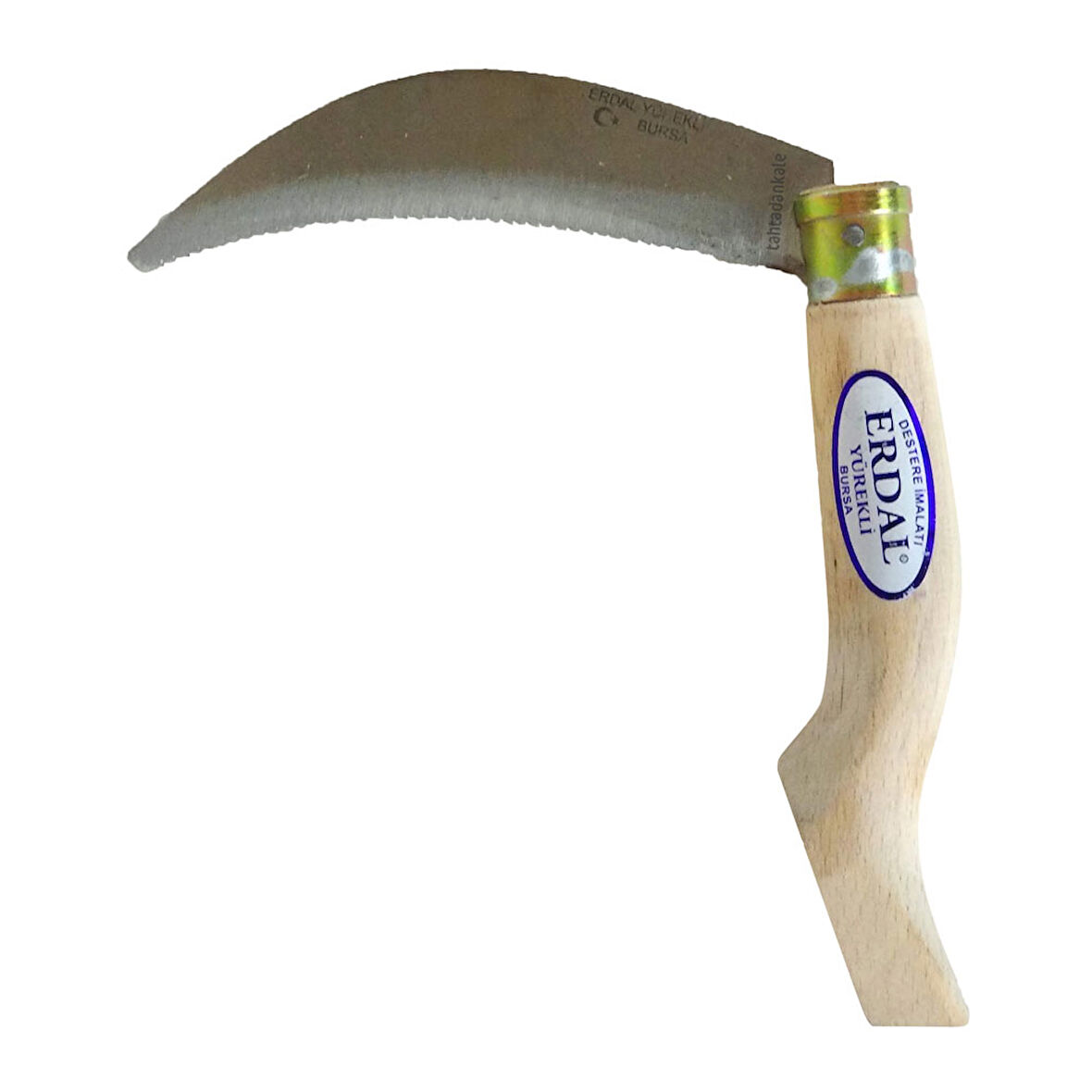 Büro Ev Ofis Kamp Keyfi için 30CM Bursa İşi Katlanır Testereli Bıçkı Çakı