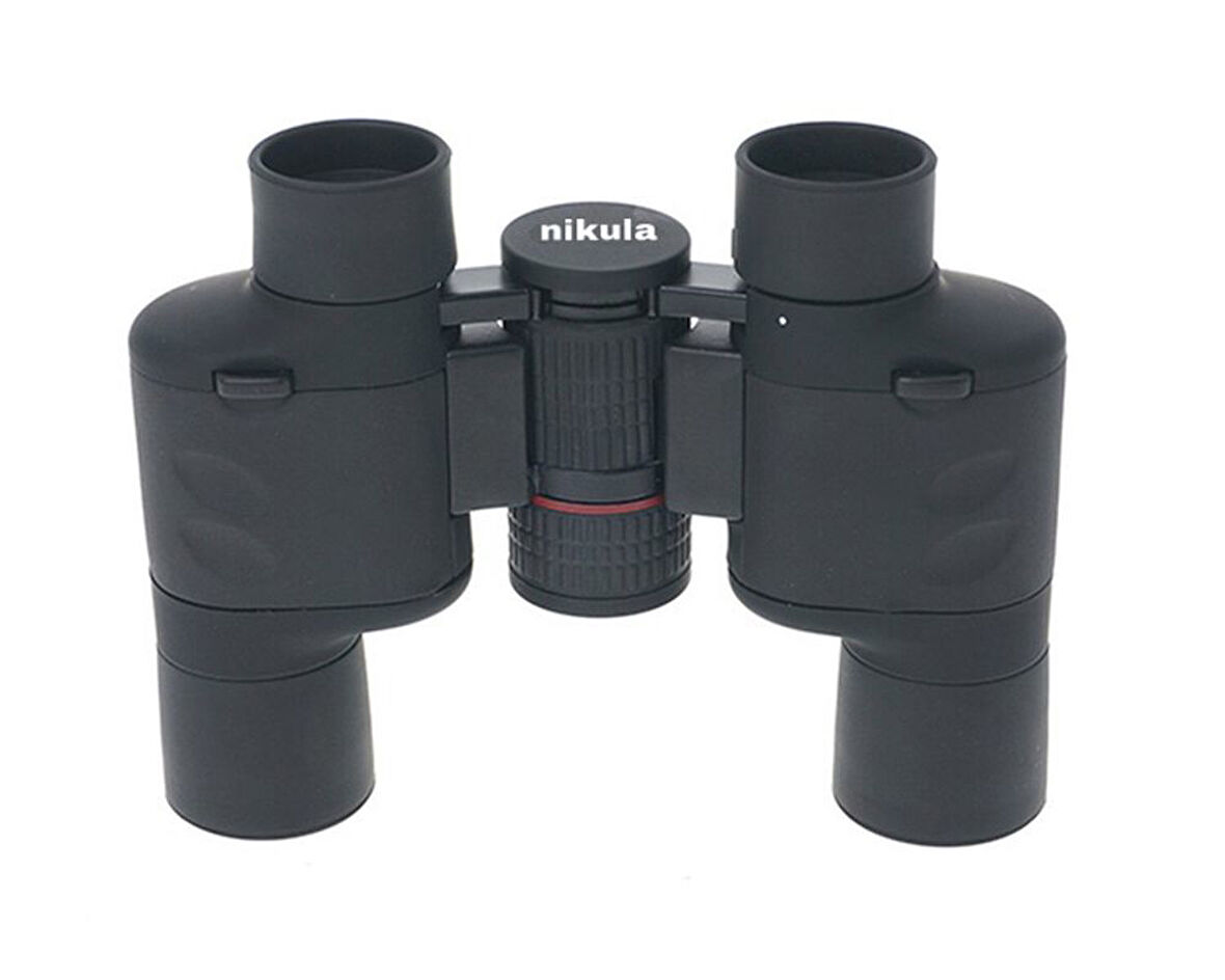 Büro Ev Ofis Kamp Keyfi için 10X30 Kauçuk Kaplı Mavı Mercekli Dürbün