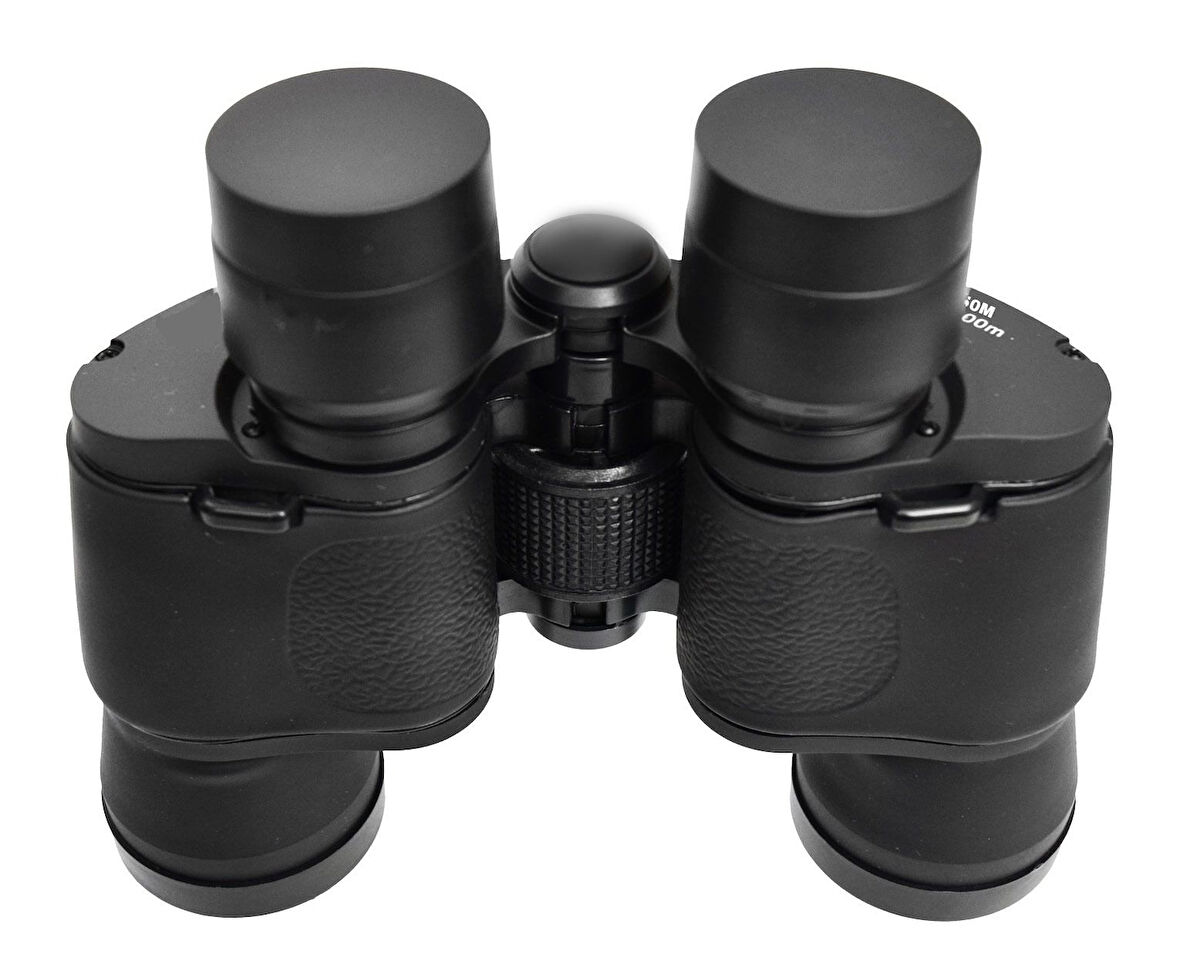 Büro Ev Ofis Kamp Keyfi için 20X50 Kauçuk Kaplı Mavi Mercekli Dürbün