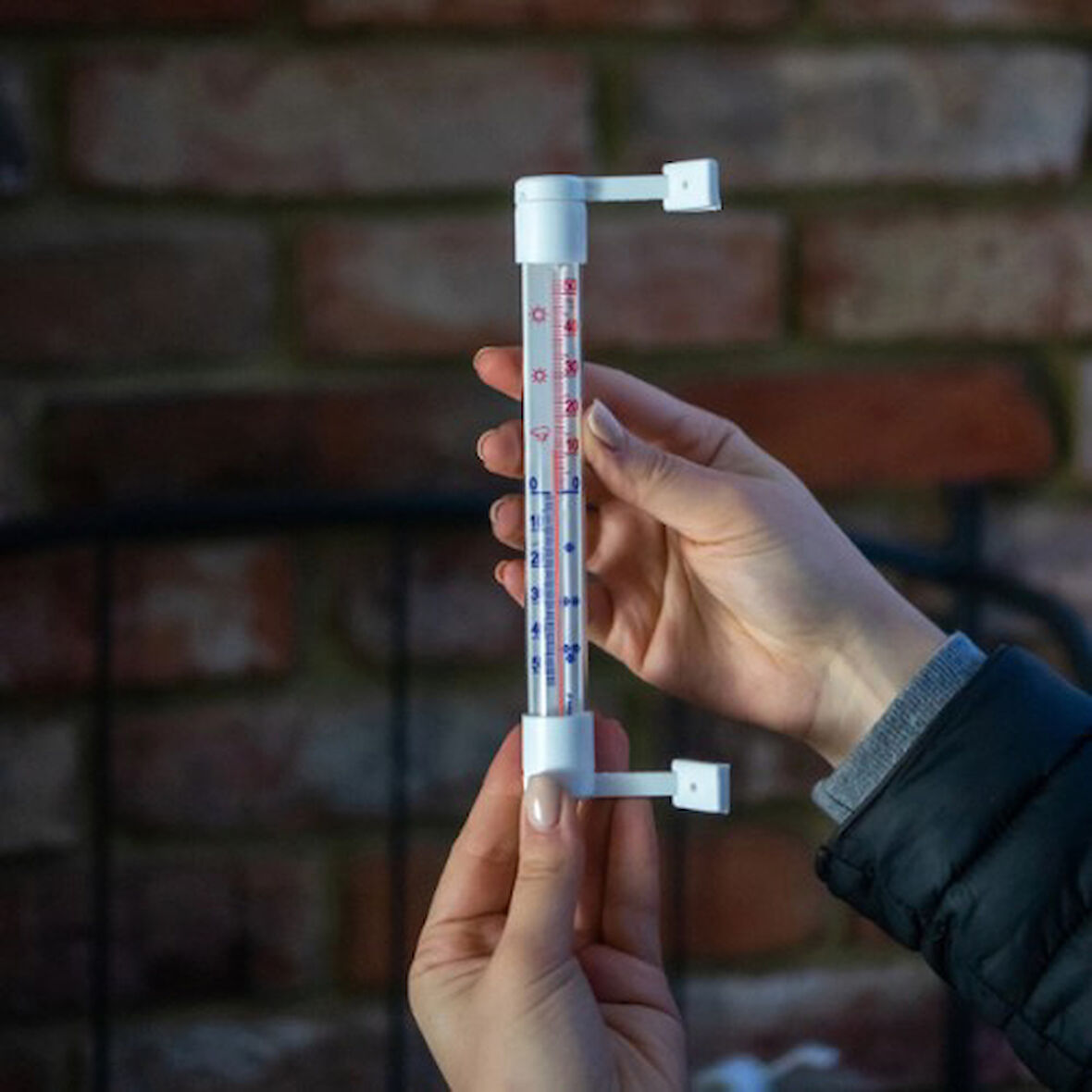 Büro Ev Ofis Yazlık için Dış Mekan Isısı Sıcaklığı Ölçer Termometre