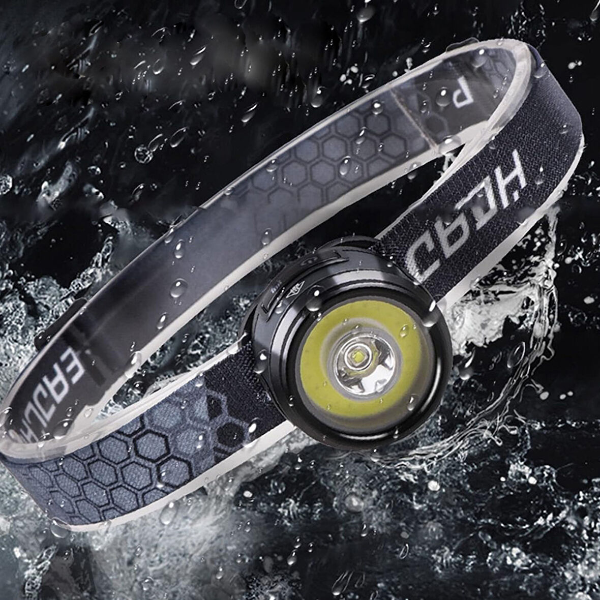 Büro Ev Ofis İş Gübenliği için Şarjlı Lamba 7MOD Işıklı Kafa Feneri