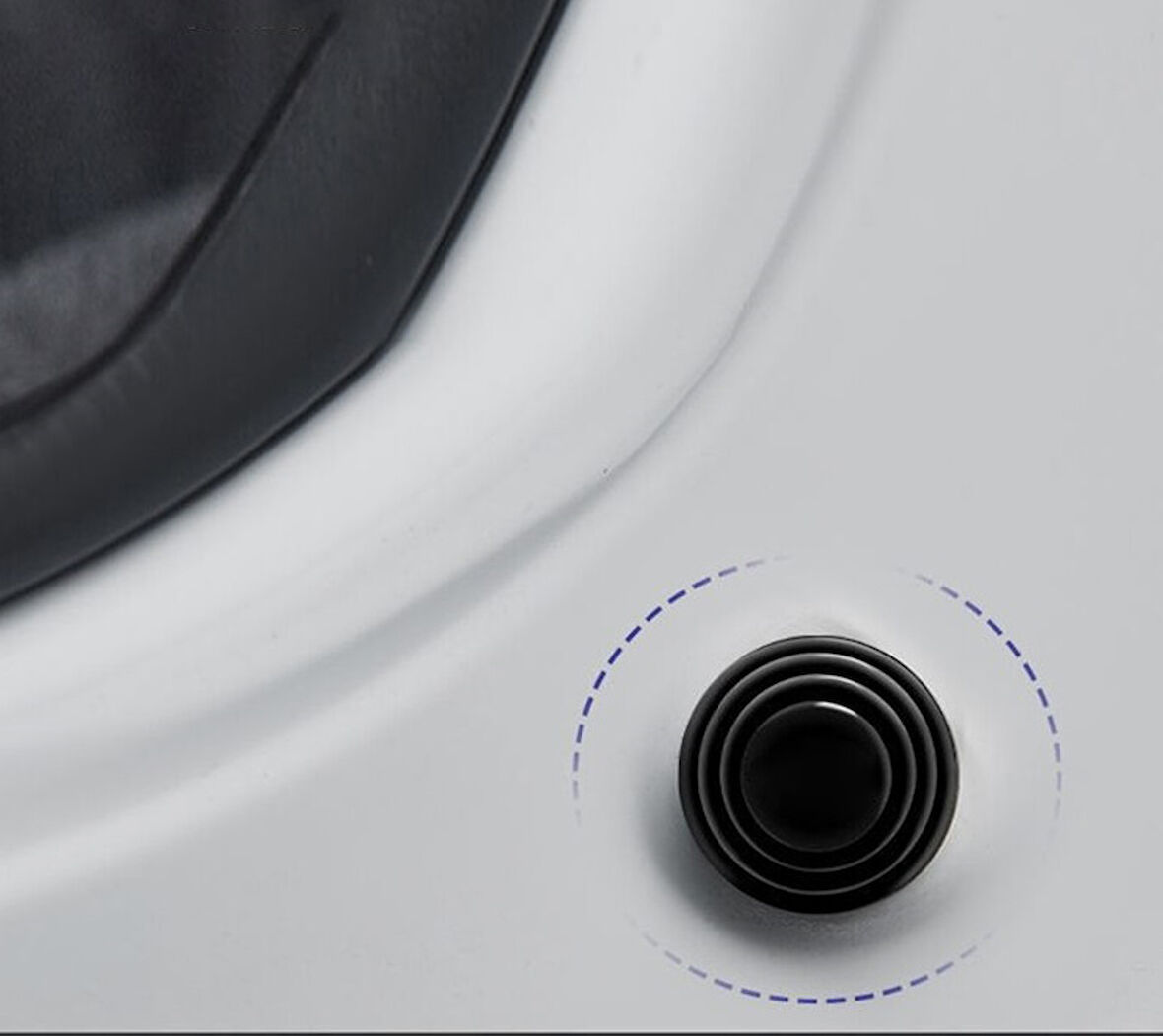 Büro Ev Ofis Arabası için Araç Dışı 10PAD Koruyucu Oto Kapı Bagaj Kaput Darbe Ses Emici Contalar