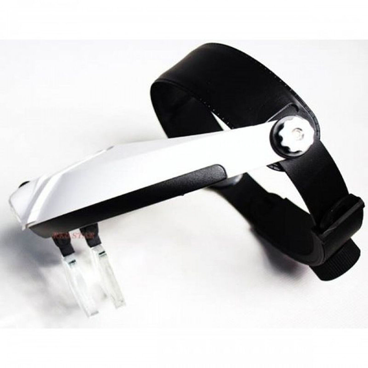 Büro Ev Ofis Hediyesi için 5 Mercekli Büyüteç Fonksiyonel Kafa Başlıklı Tip Işıklı El Büyüteci