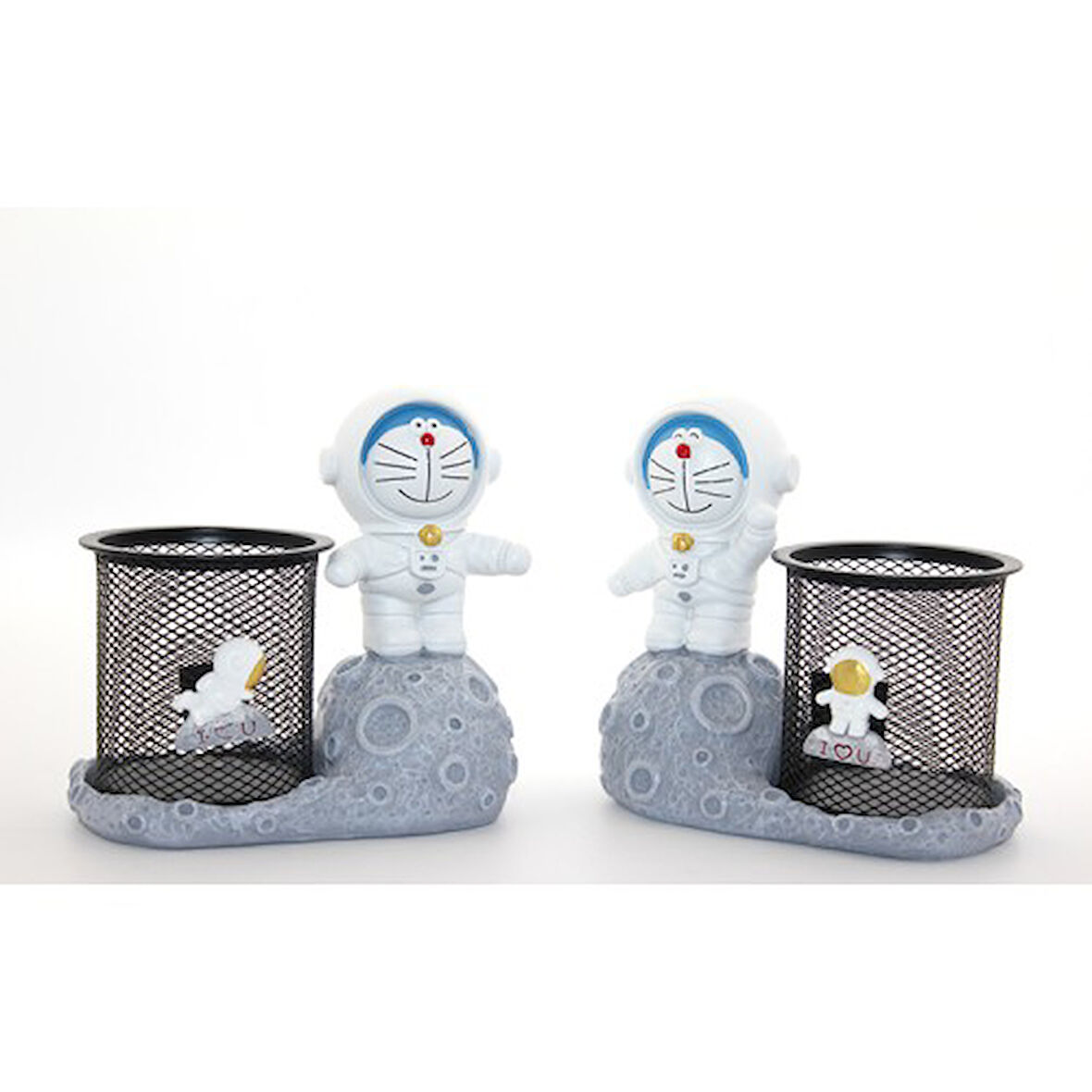 Büro Ev Ofis Okul Hediyesi için Polyester Astronot Kalemlik