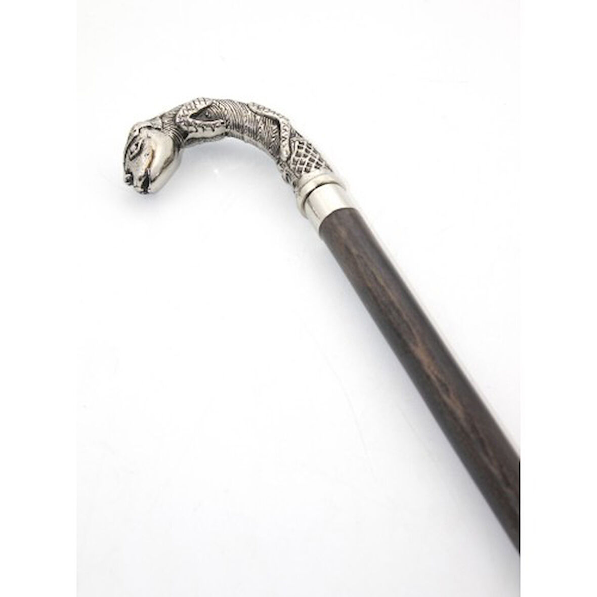 Büro Ev Ofis İnsanı için Hediyelik Krom Yapım Figürlü Baston