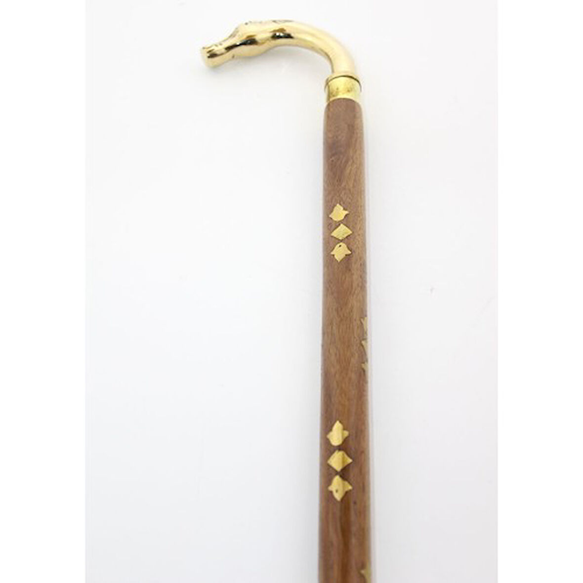 Büro Ev Ofis İnsanı için Hediyelik Pirinç Yapım At Büstü Baston