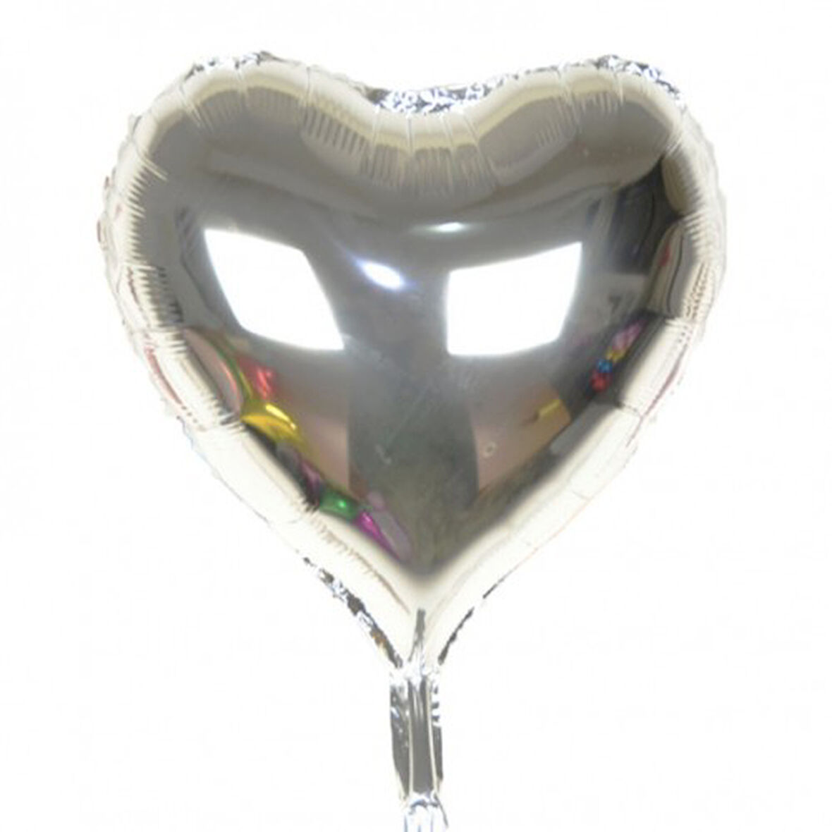 Büro Ev Ofis Etkinik Balonları için 80CM Silver Uçan Folyo Balon