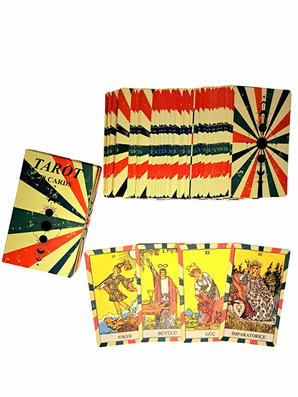 Büro Ev Ofis Etkinlik Partisi için Arzwn Tarot Kartı Destesi