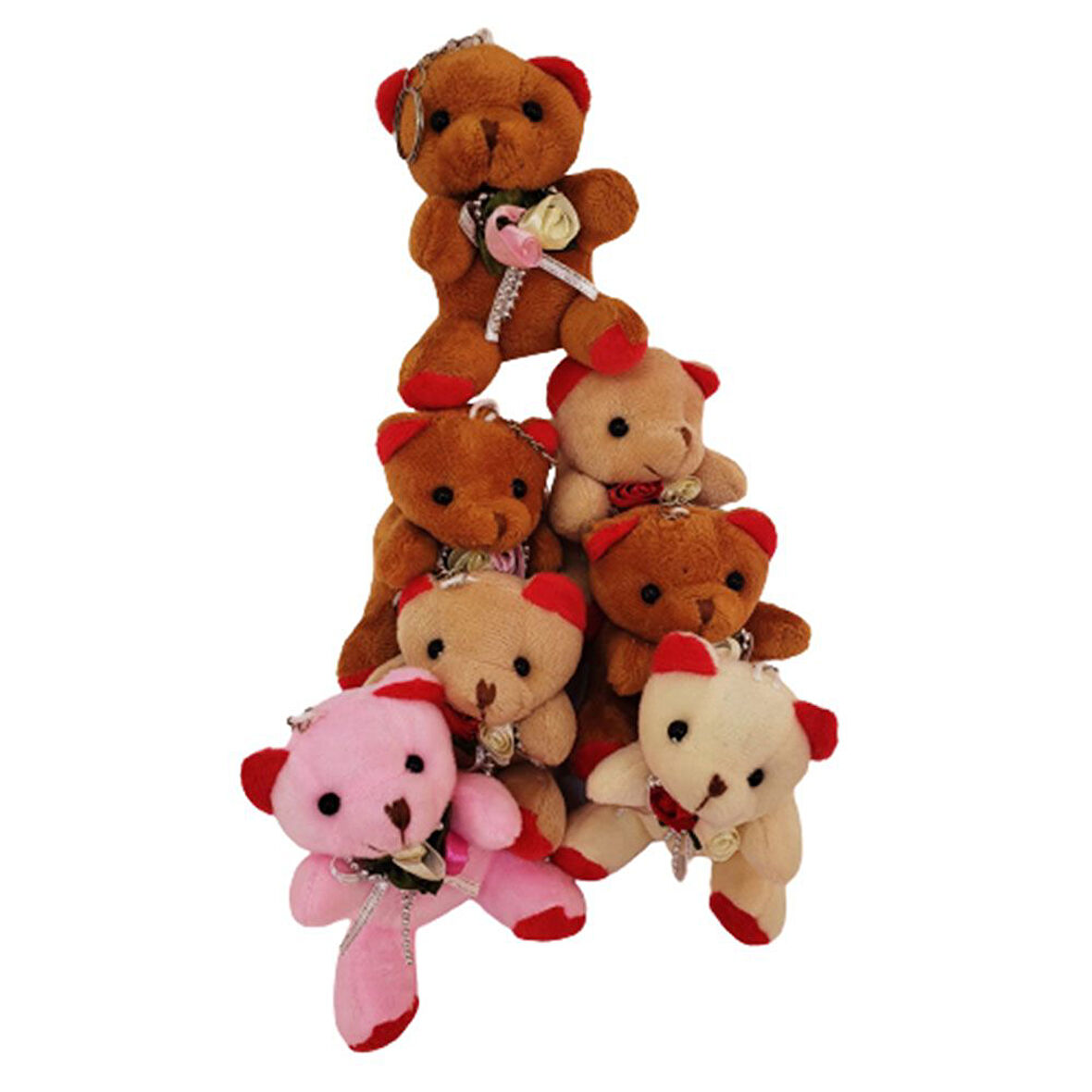 Büro Ev Ofis Hediyesi için Sevimli Ayıcık Anahtarlık