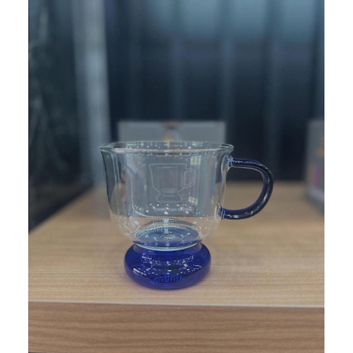 Büro Ev Ofis İçecek Keyfi için 250ML Renkli Cam Bardak
