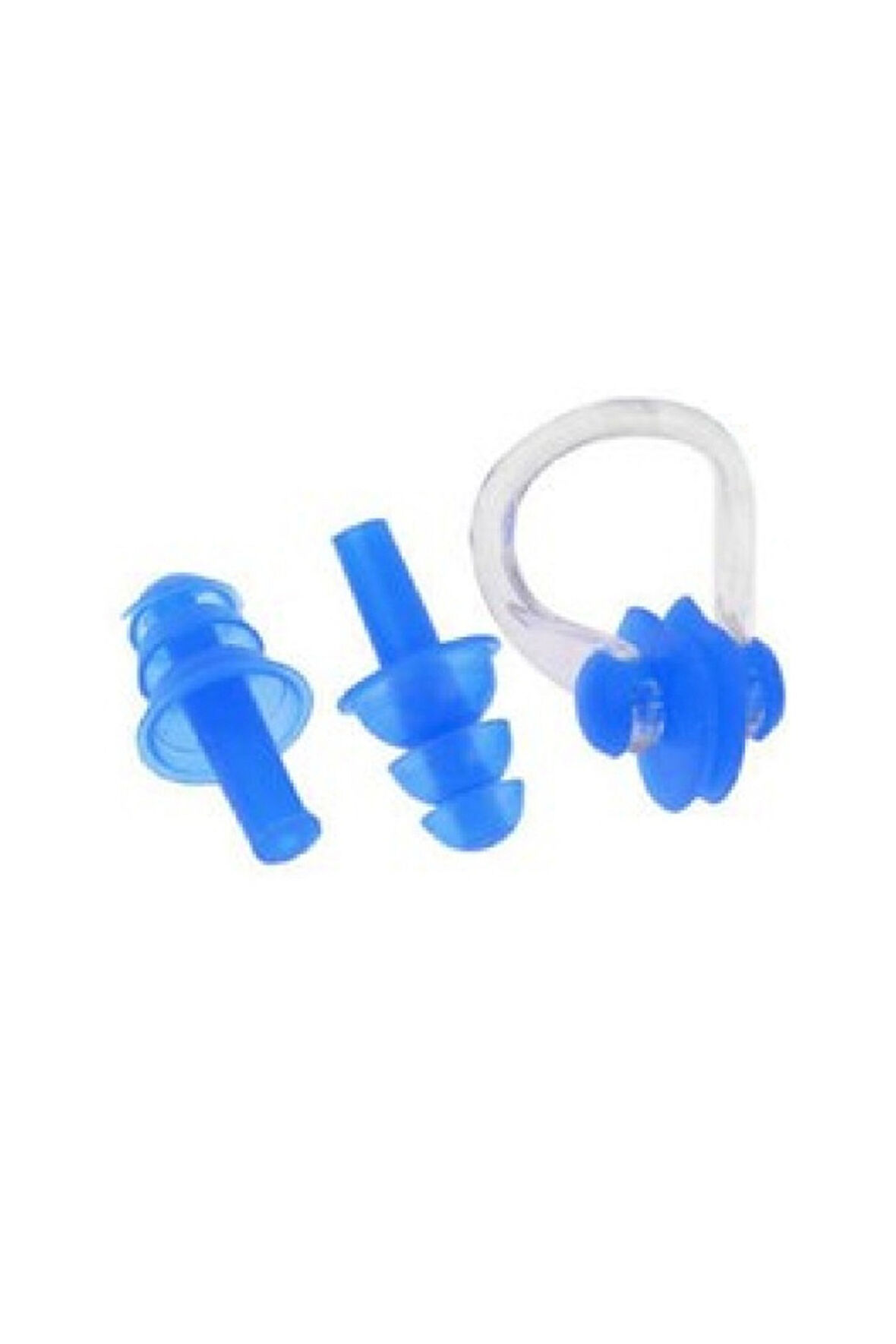 Büro Ev Ofis Kamp Yüzme Keyfi için Sızdırmaz Silikon Kulak Burun Tıkacı