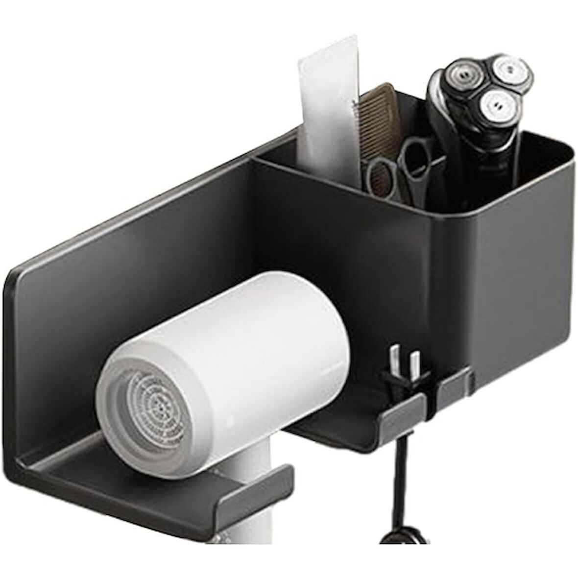 Büro Ev Ofis Banyo Düzeni için Saç Kurutma Makine Organizeri