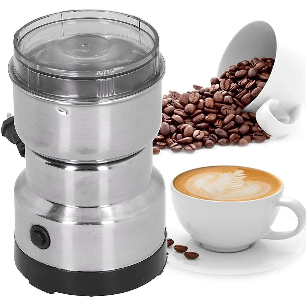 Büro Ev Ofis Mutfağı için Elektrikli Öğütücü Öğütme Makinesi