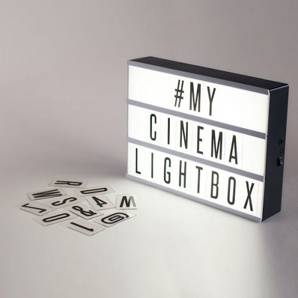 Büro Ev Ofis Hediyesi için A5 Lightbox Işıklı Pano