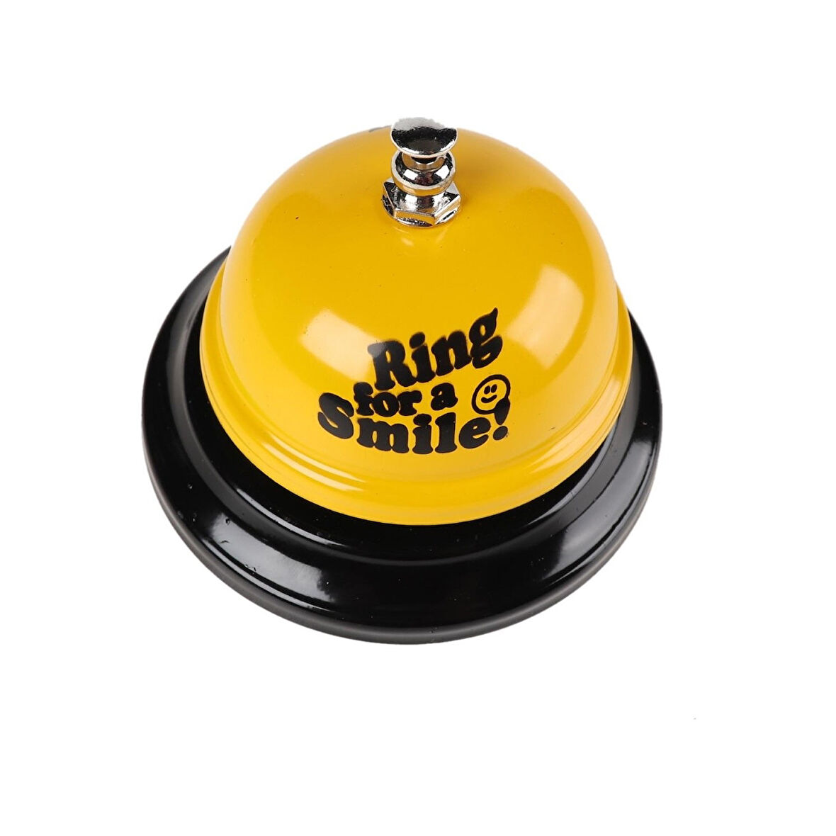 Büro Ev Ofis Hediyesi için Dekoratif Masaüstü Ring For a Smile Bell Boy Çanı