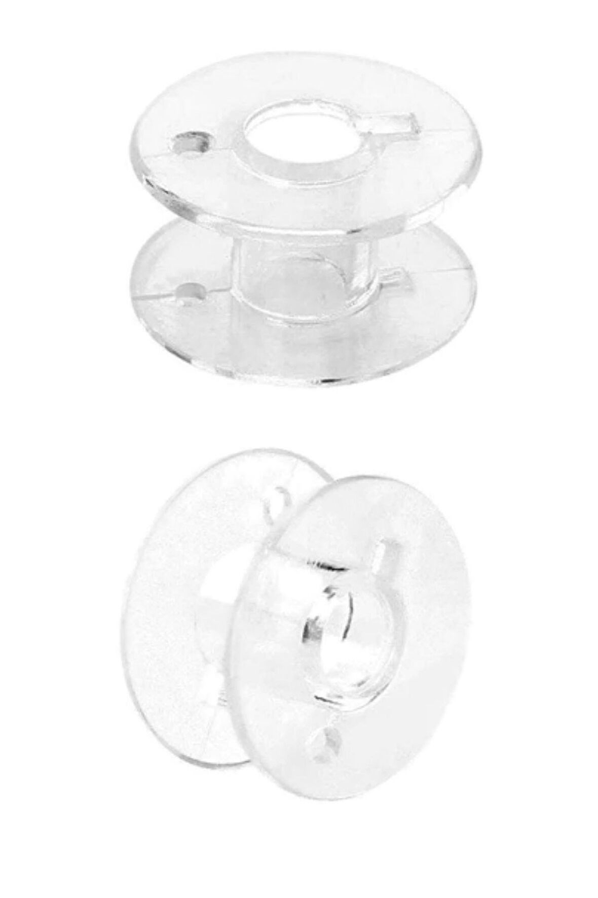 Büro Ev Ofis Hobi Dikiş Atölyesi için 5ADET Yüksek Plastik Makine Masurası Seti