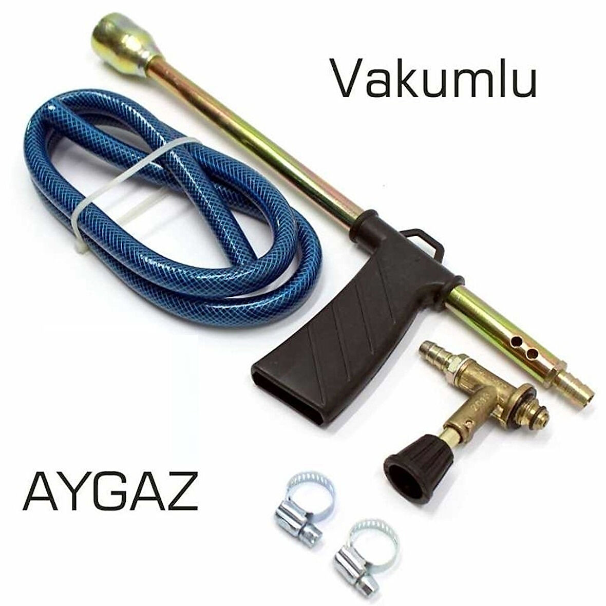 Büro Ev Ofis Kamp Keyfi için Gaz Tüpü Ağzı Uyumlu Kople Pürmüz Şalama Set